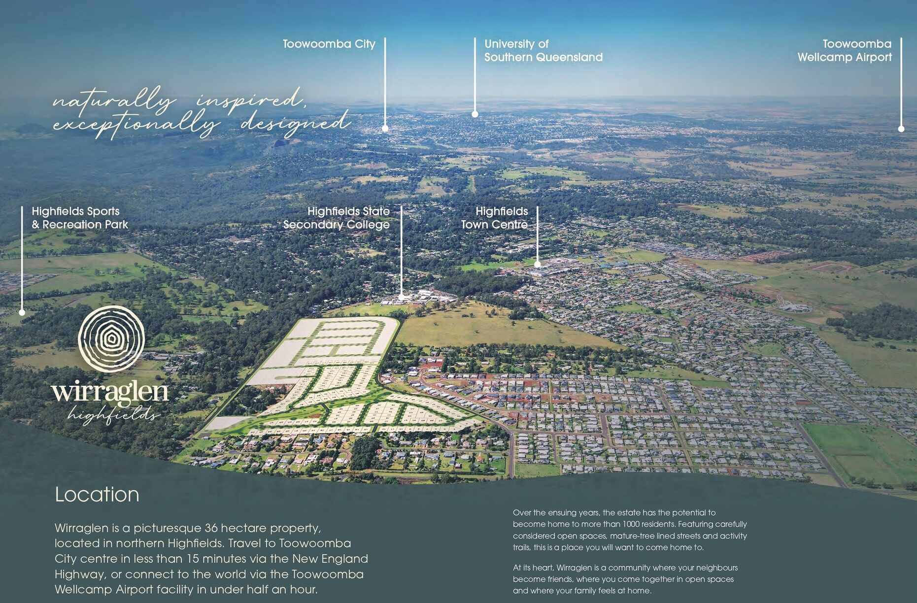 [Land] Lot 129 @ Wirraglen Estate - Highfields | OpenLot