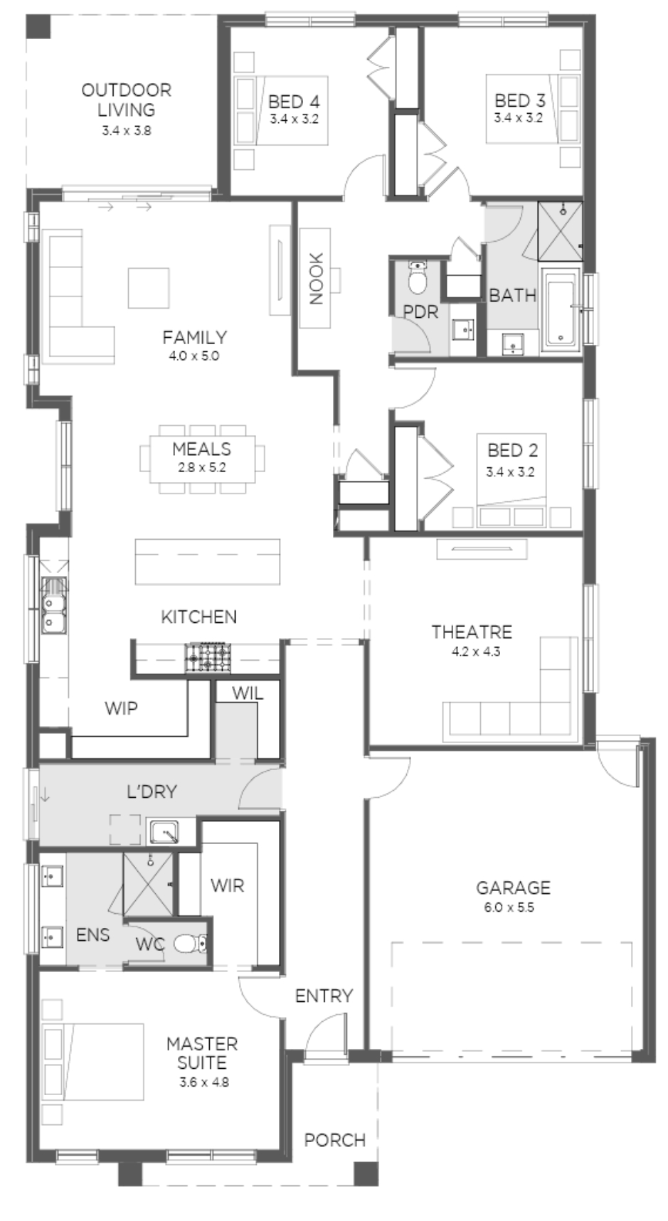 [Home Design & 3D Tours] Morrison by SJD Homes | OpenLot