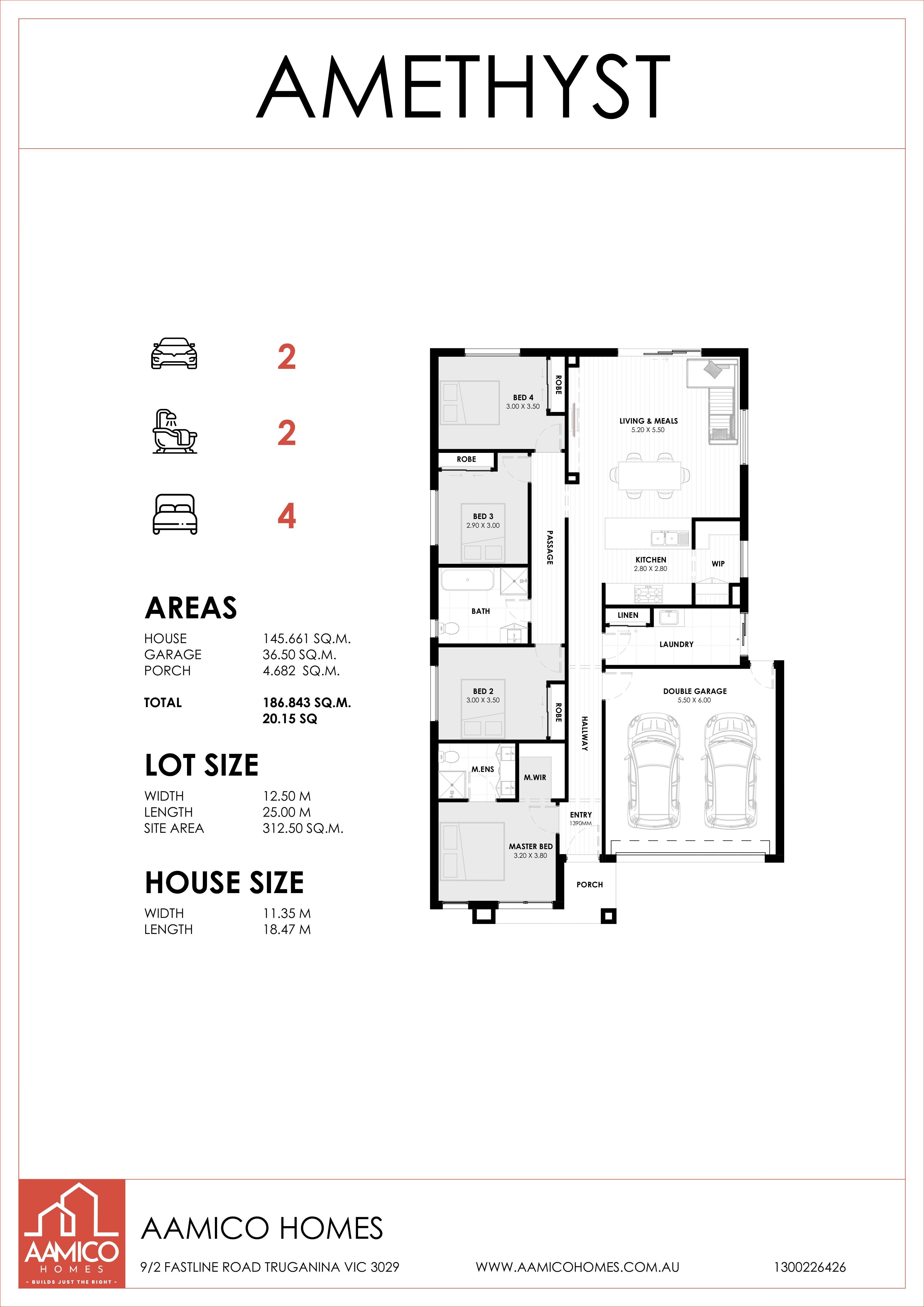 [House & Land] Lot 116 by Aamico Homes - Fraser Rise VIC 3336 | OpenLot ...