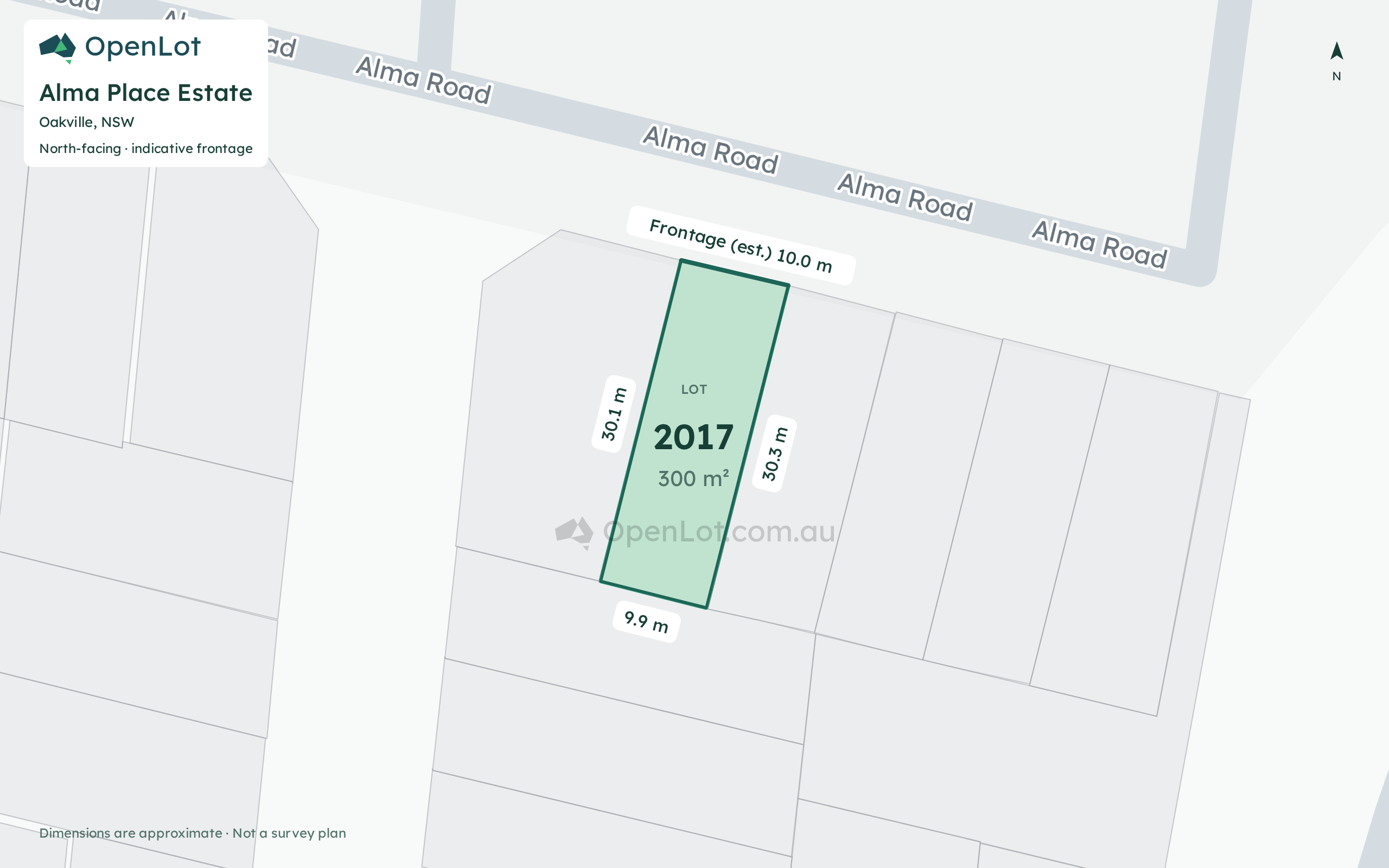 [Land] Alma Place - Stage 2 Lot 2017 @ Alma Place Estate - Oakville ...