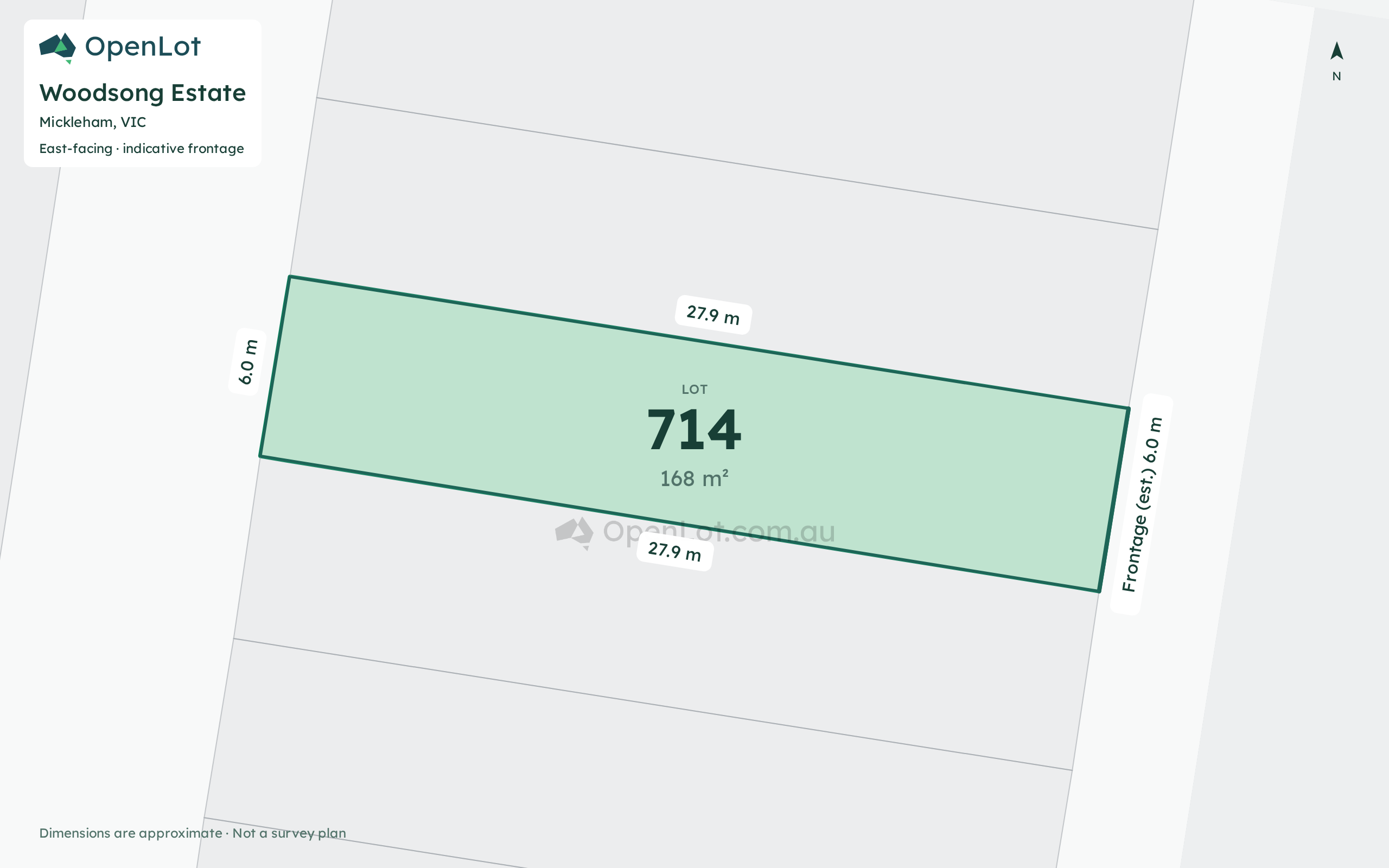 [Land] Stage 7 - Bottletree Release Lot 714 @ Woodsong Estate ...