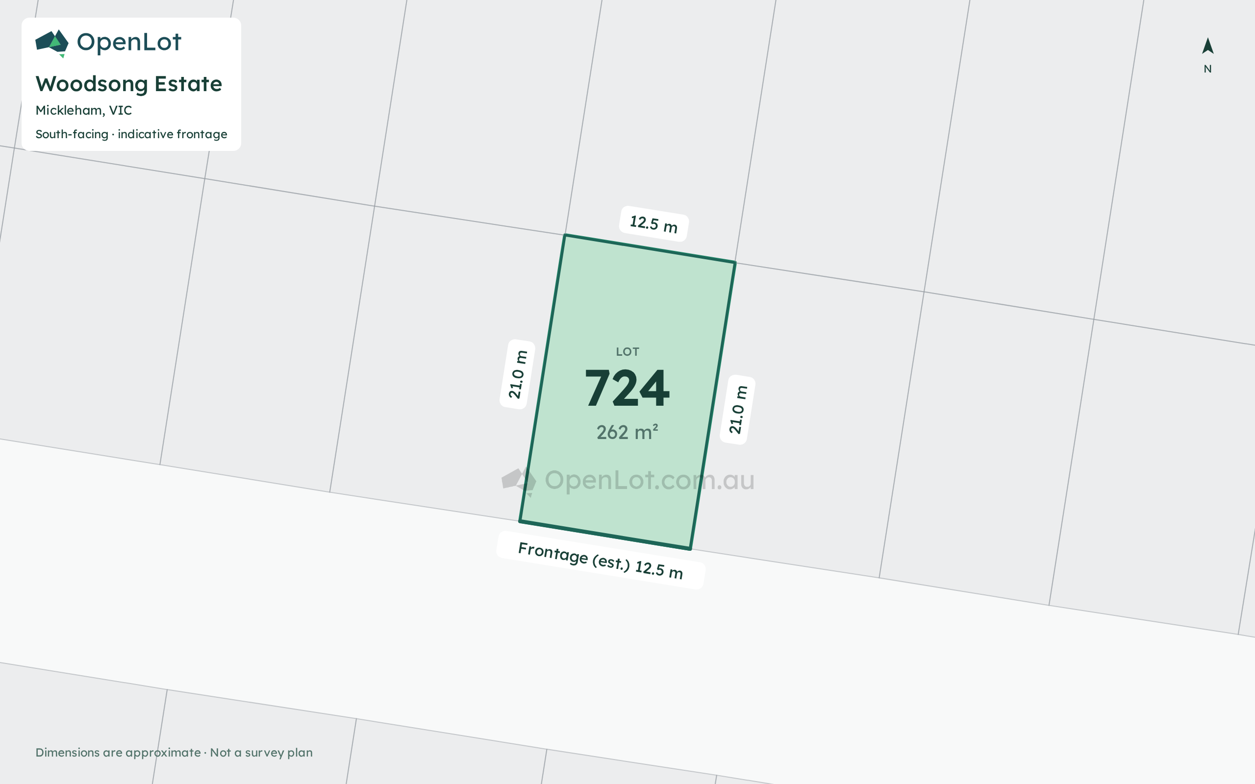 [Land] Stage 7 - Bottletree Release Lot 724 @ Woodsong Estate ...