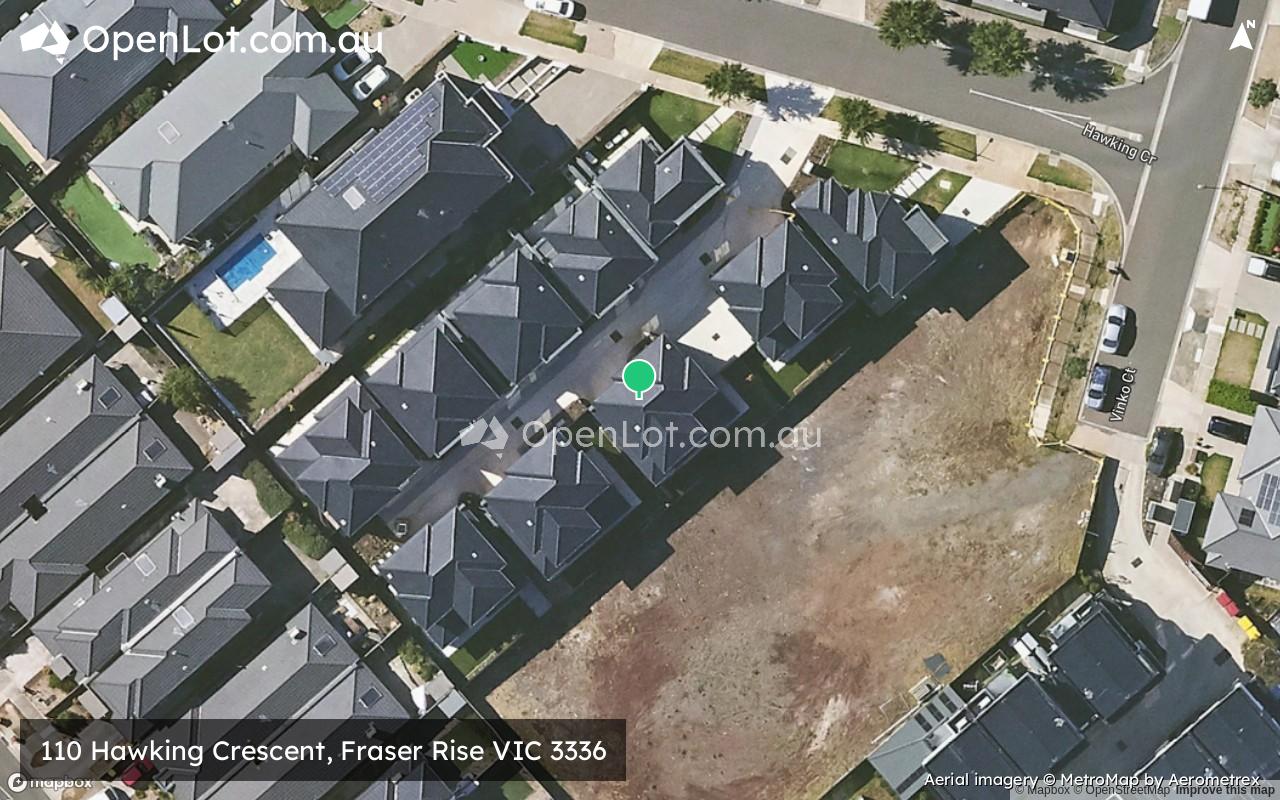[In Planning] 110 Hawking Crescent, Fraser Rise | OpenLot