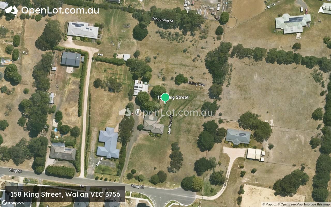 [In Planning] 158 King Street, Wallan | OpenLot