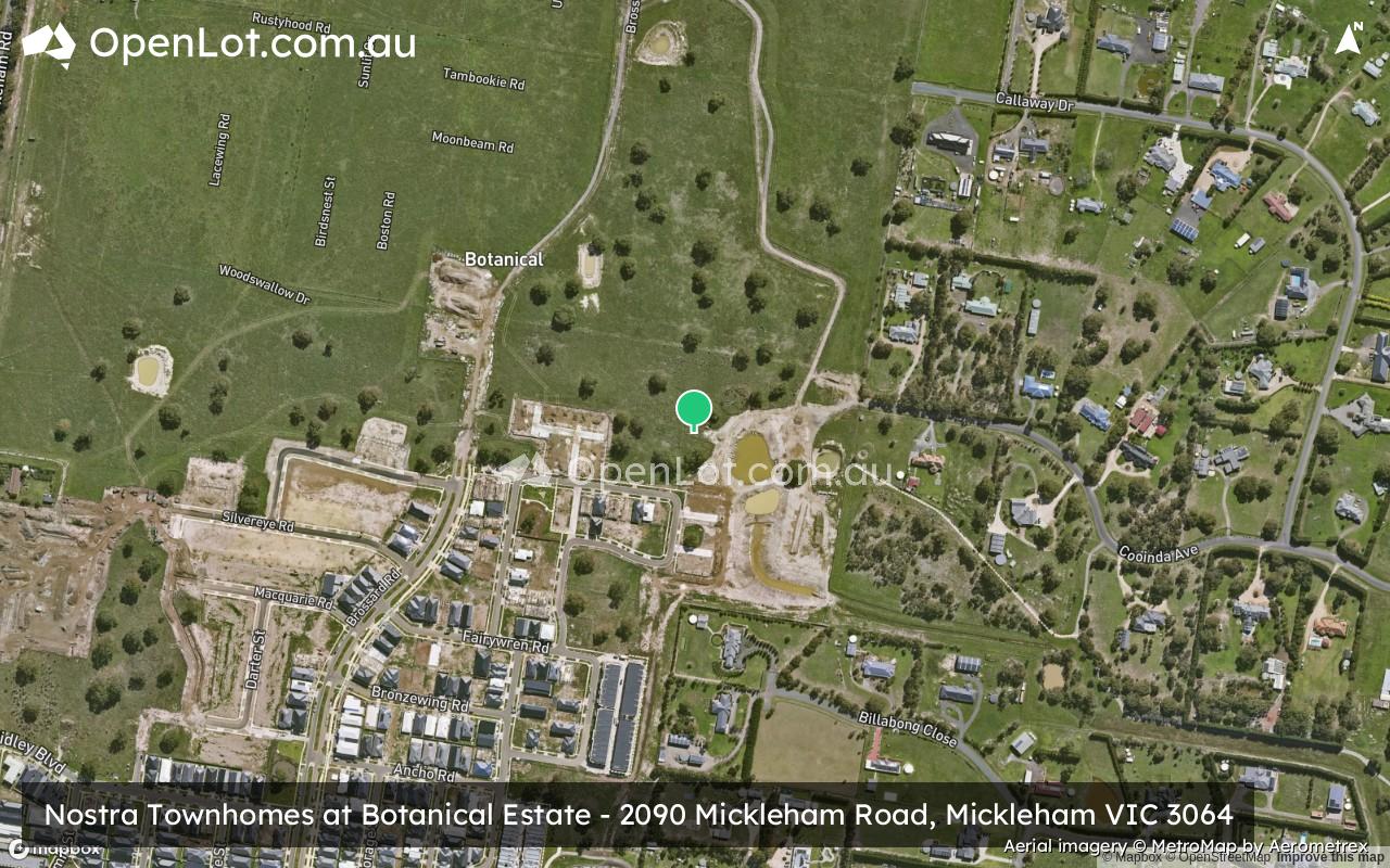 [Townhouses] Nostra Townhomes at Botanical Estate, Mickleham | OpenLot