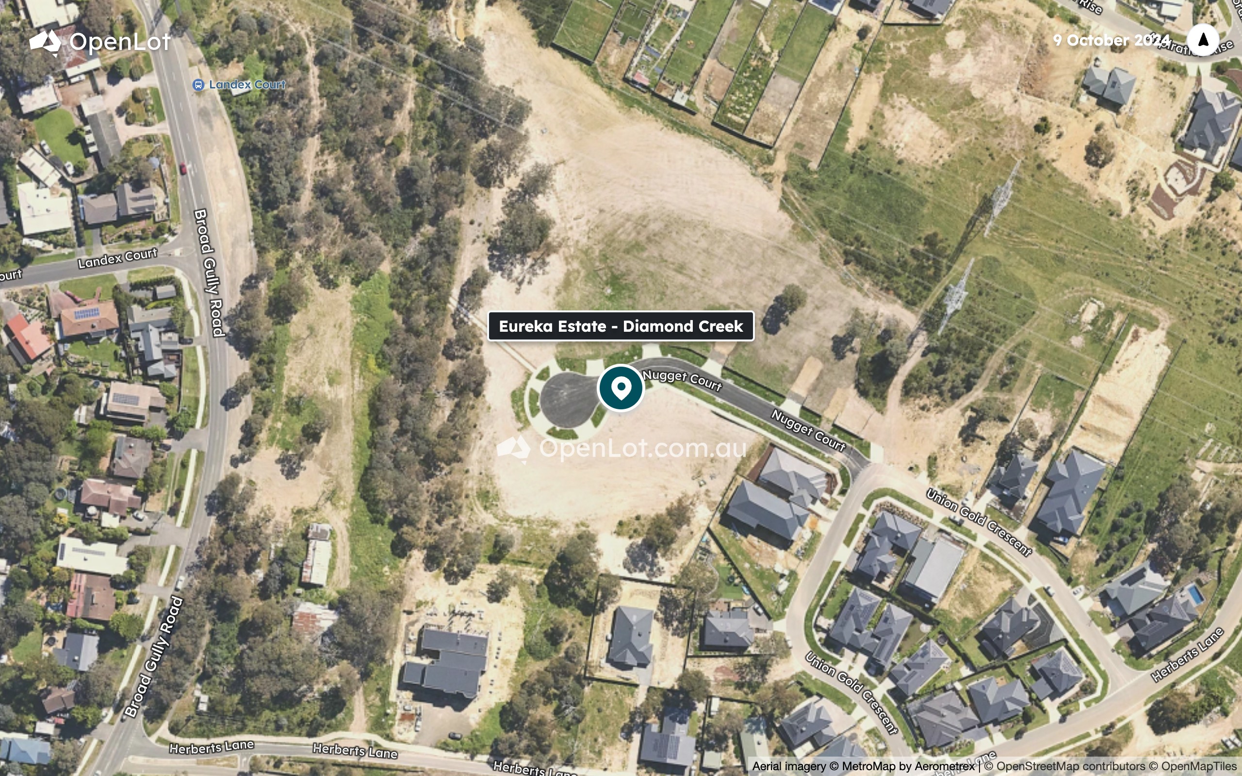 [Land for Sale] Eureka Estate, Diamond Creek | OpenLot