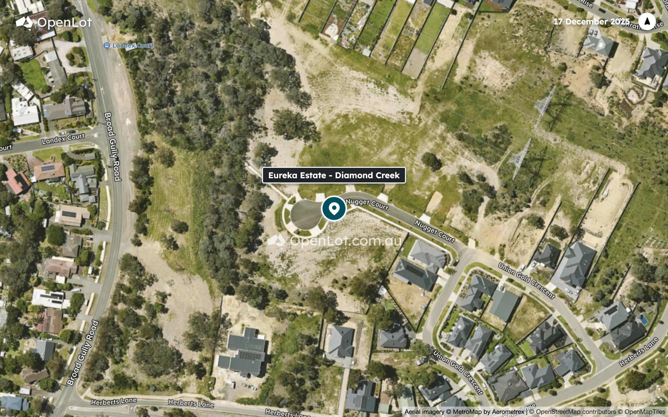 [Land for Sale] Eureka Estate, Diamond Creek | OpenLot