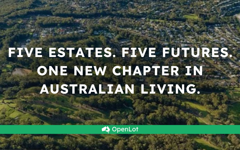 Five Estates. Five Futures. A New Way to Live.