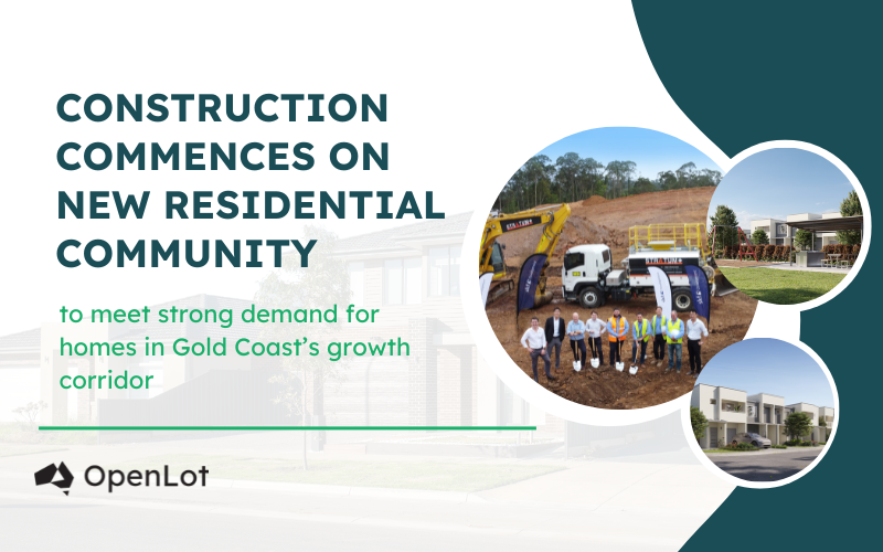 Construction commences on new residential community in Gold Coast’s growth corridor