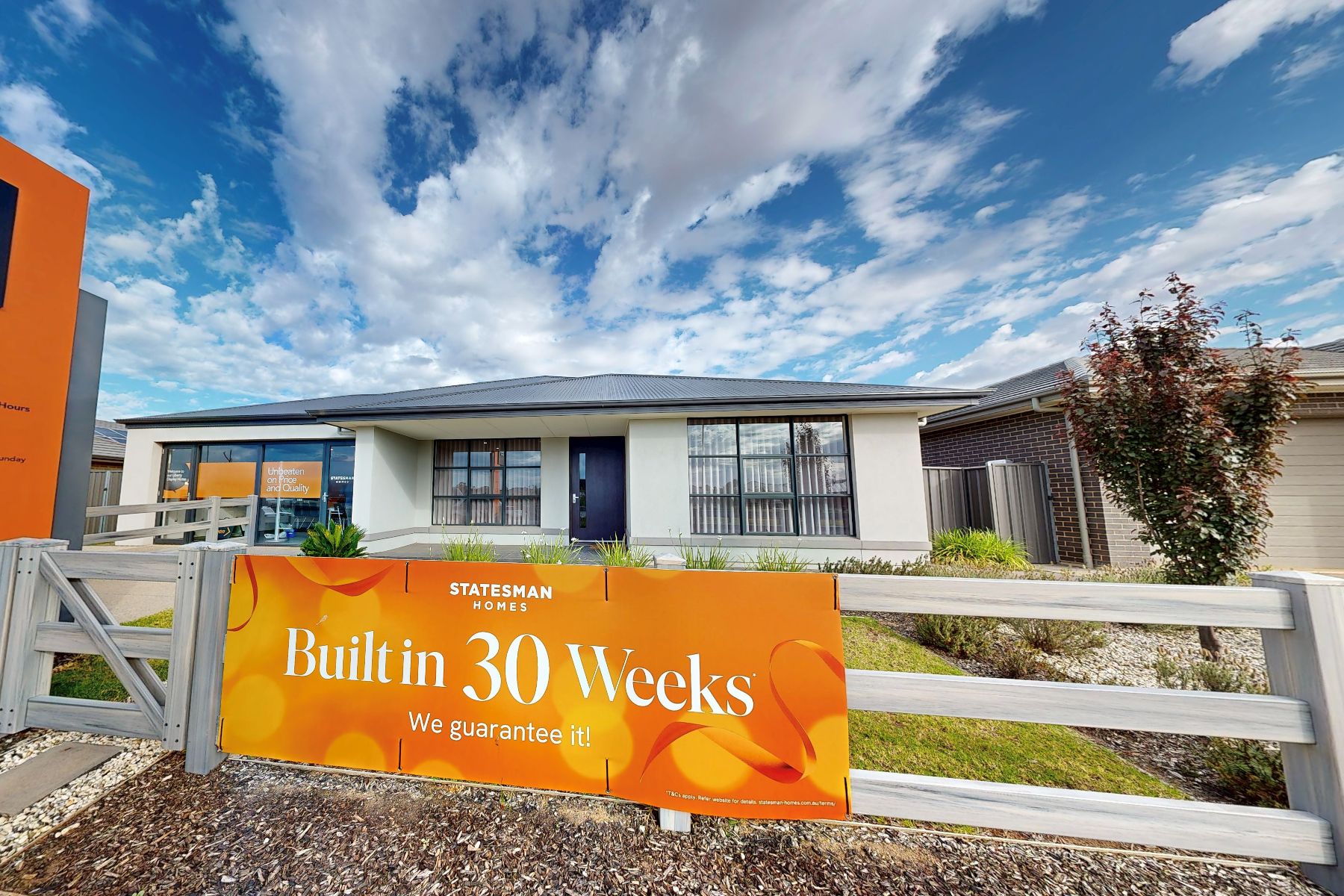 Liberty Estate - Two Wells Display Home Statesman Homes Ashville Alfresco