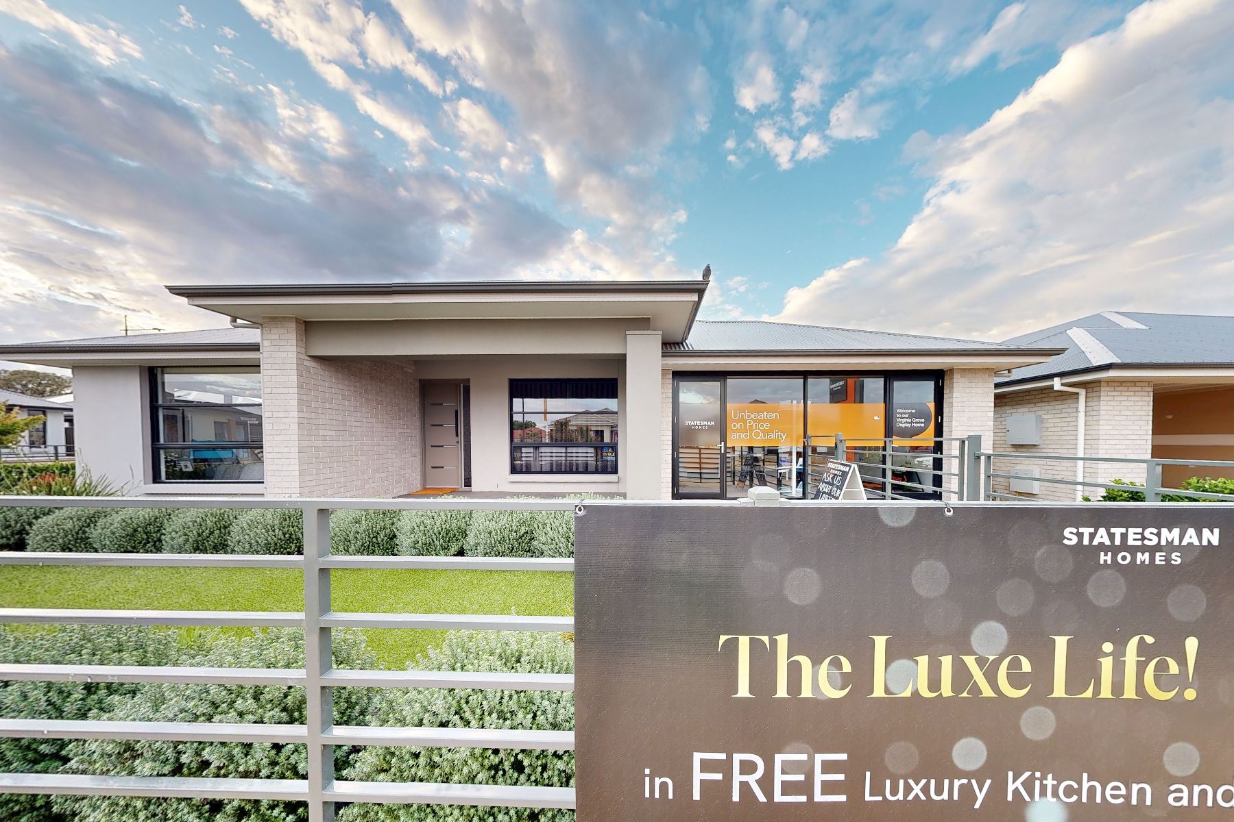 Virginia Grove Estate - Virginia Display Home Statesman Homes Virginia Alfresco