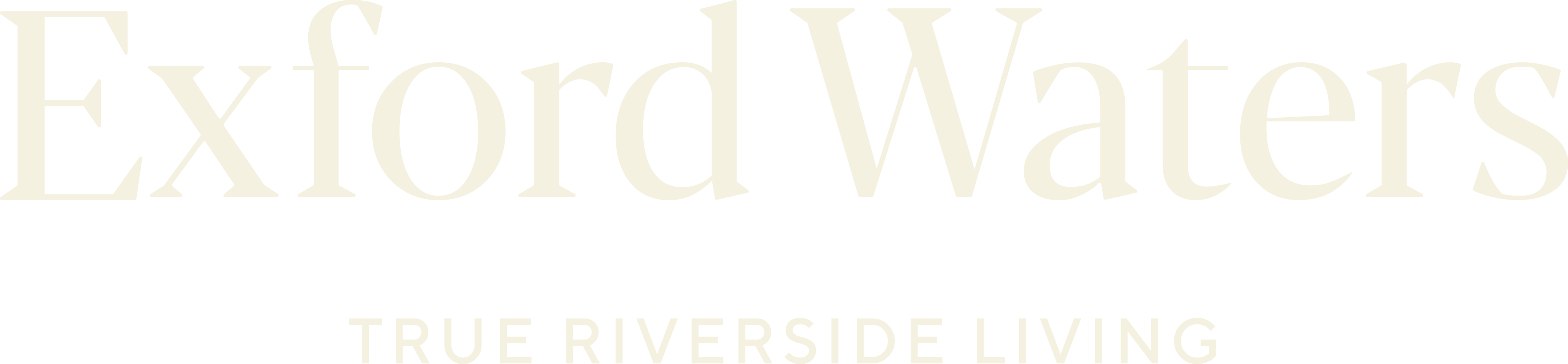 Exford Waters Estate - Weir Views Logo