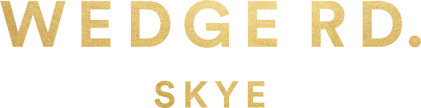 Wedge Rd Estate - Skye Logo