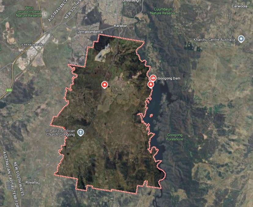 Googong, NSW – Google Maps