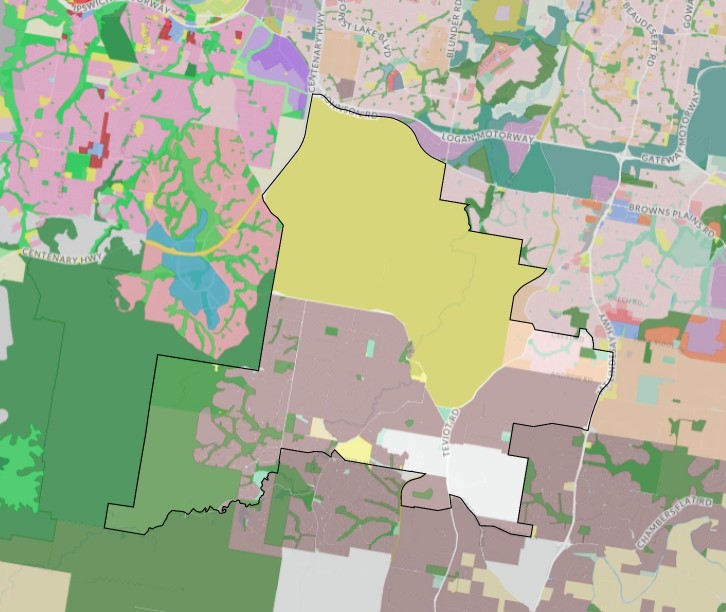 Greenbank, Logan – Land Zoning