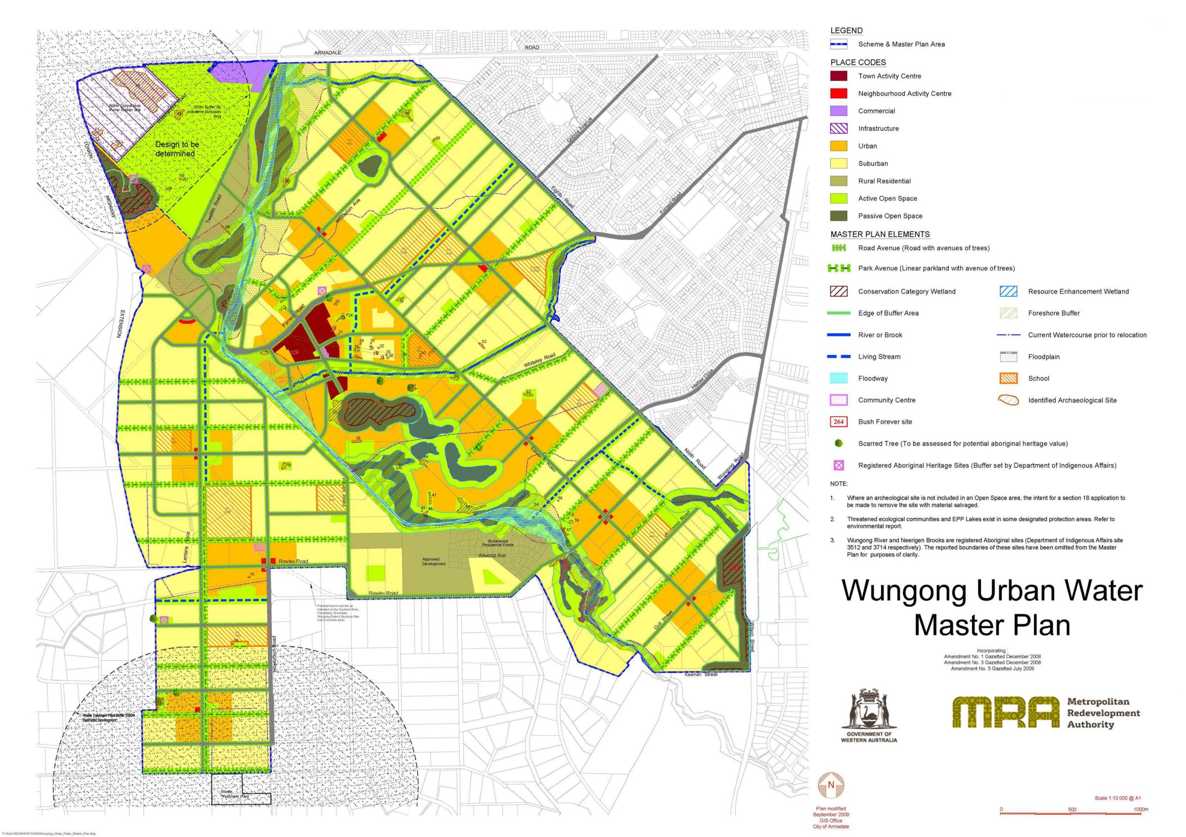 Hilbert (Wungong Urban) – Zoning Map