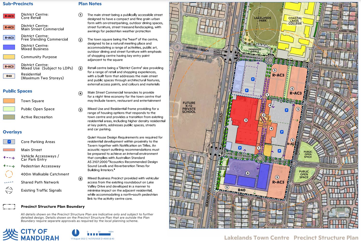 Lakelands Town Centre - Precinct Structure Plan