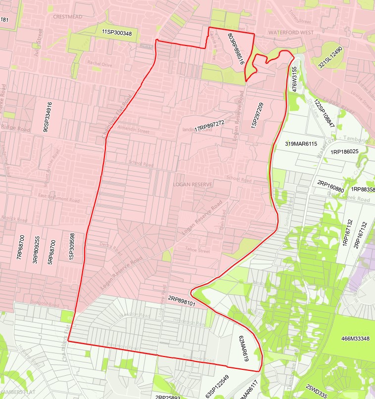 Logan Reserve Zoning – LCC Mapping