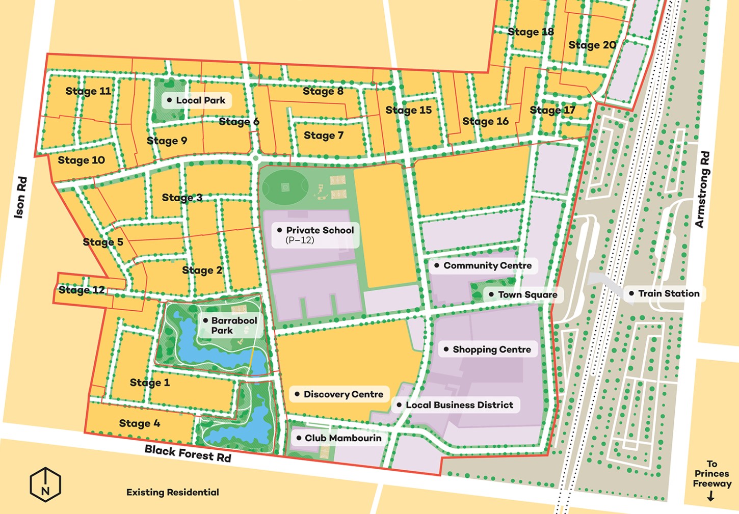 Mambourin Master planned Community (source Frasers Property)