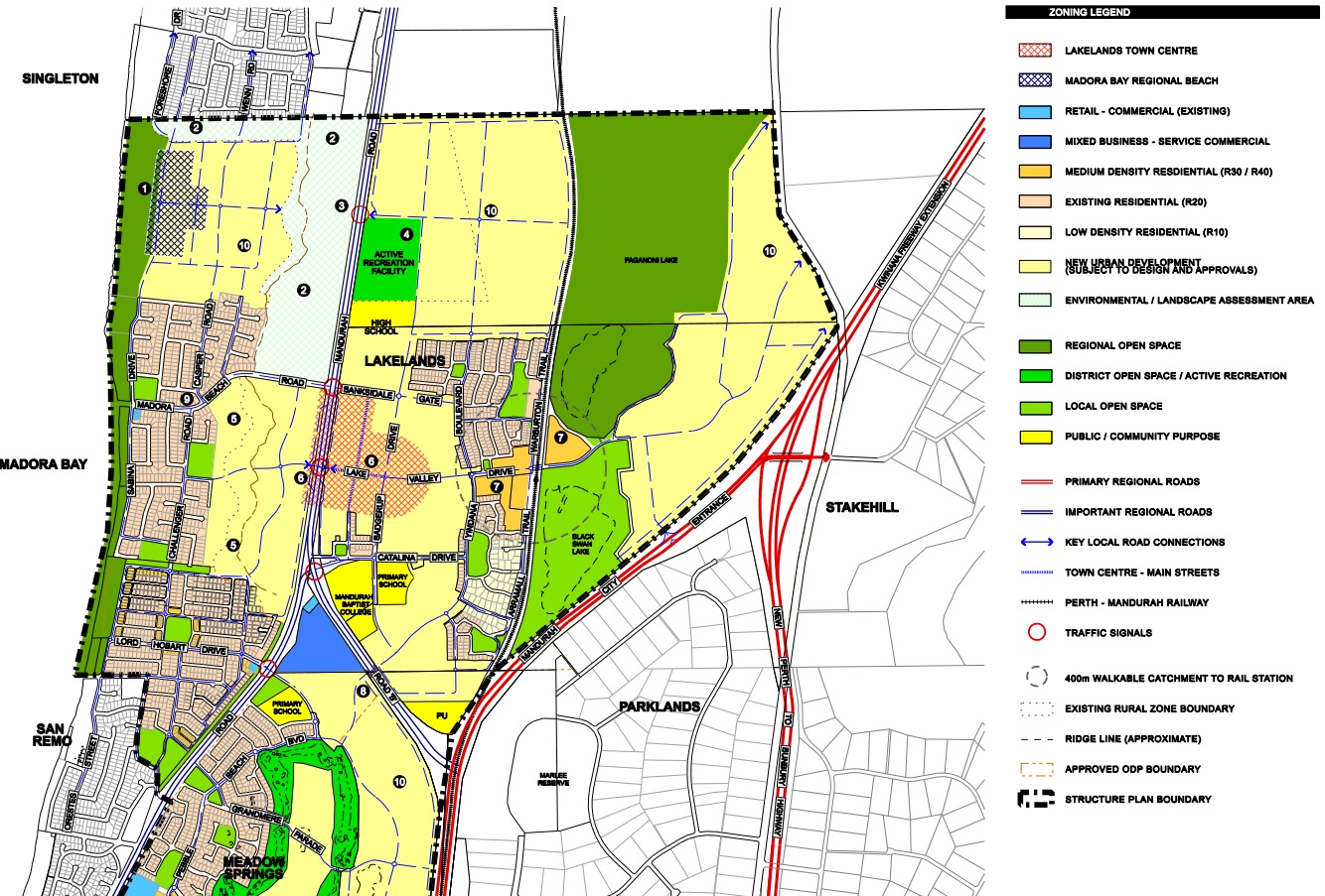 Mandurah North District Structure Plan