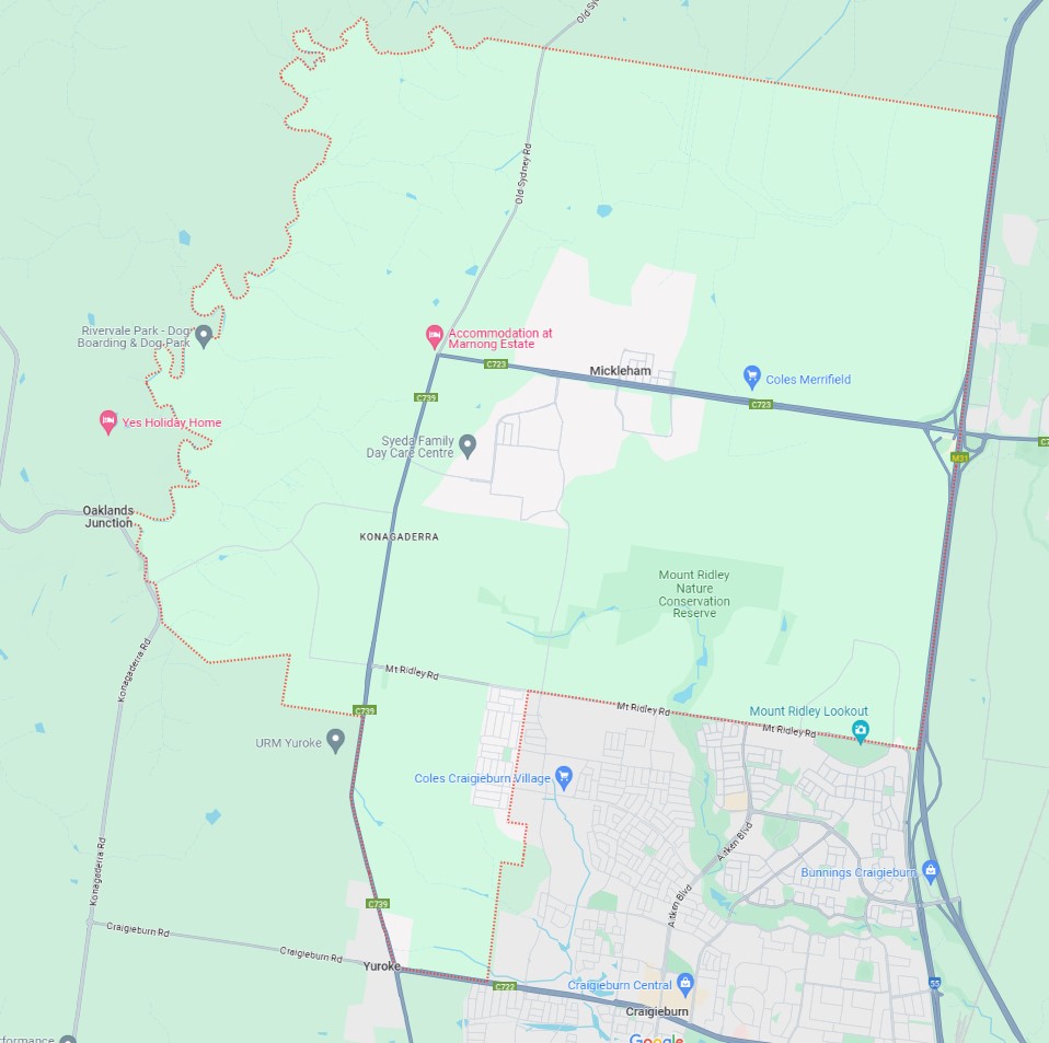 Mickleham, QLD – Local Government Areas