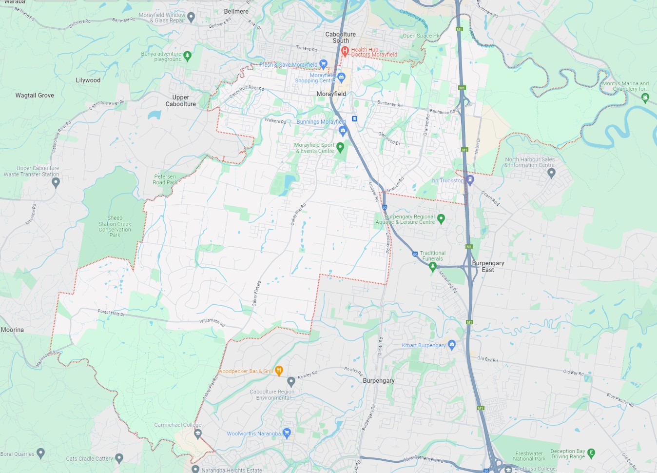 Morayfield, QLD – Local Government Areas