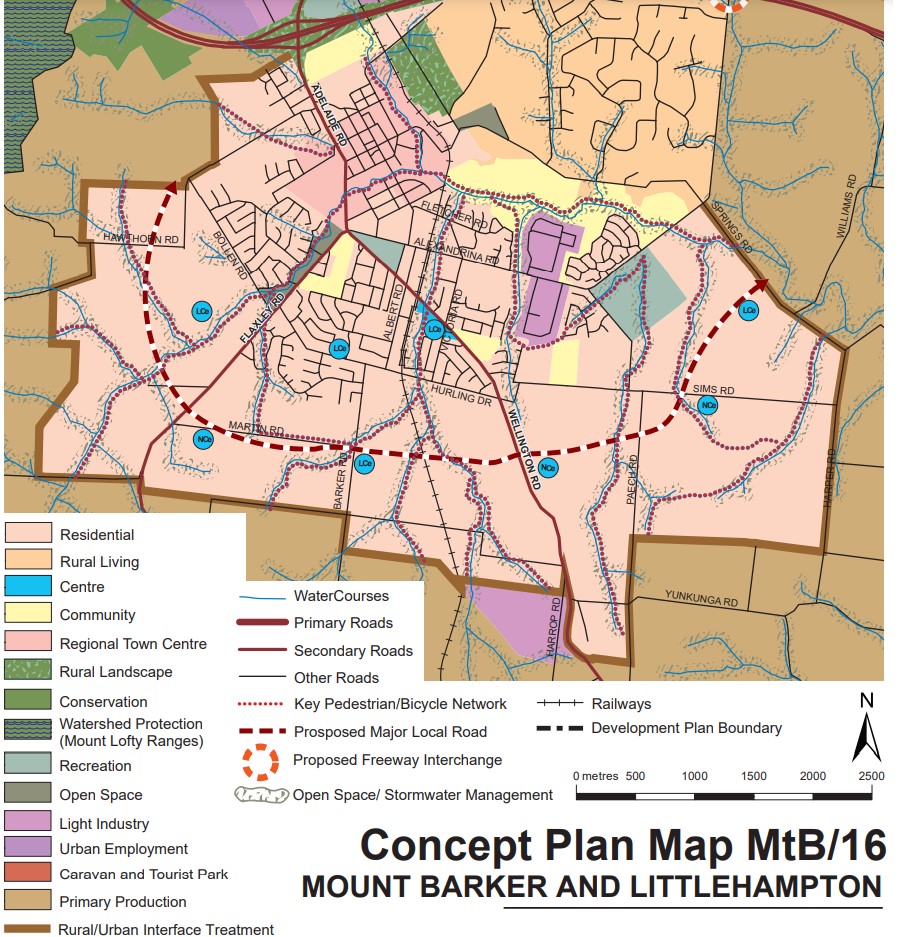 Mount Barker, SA – Development Plan prepared by Mount Barker District Council 2020