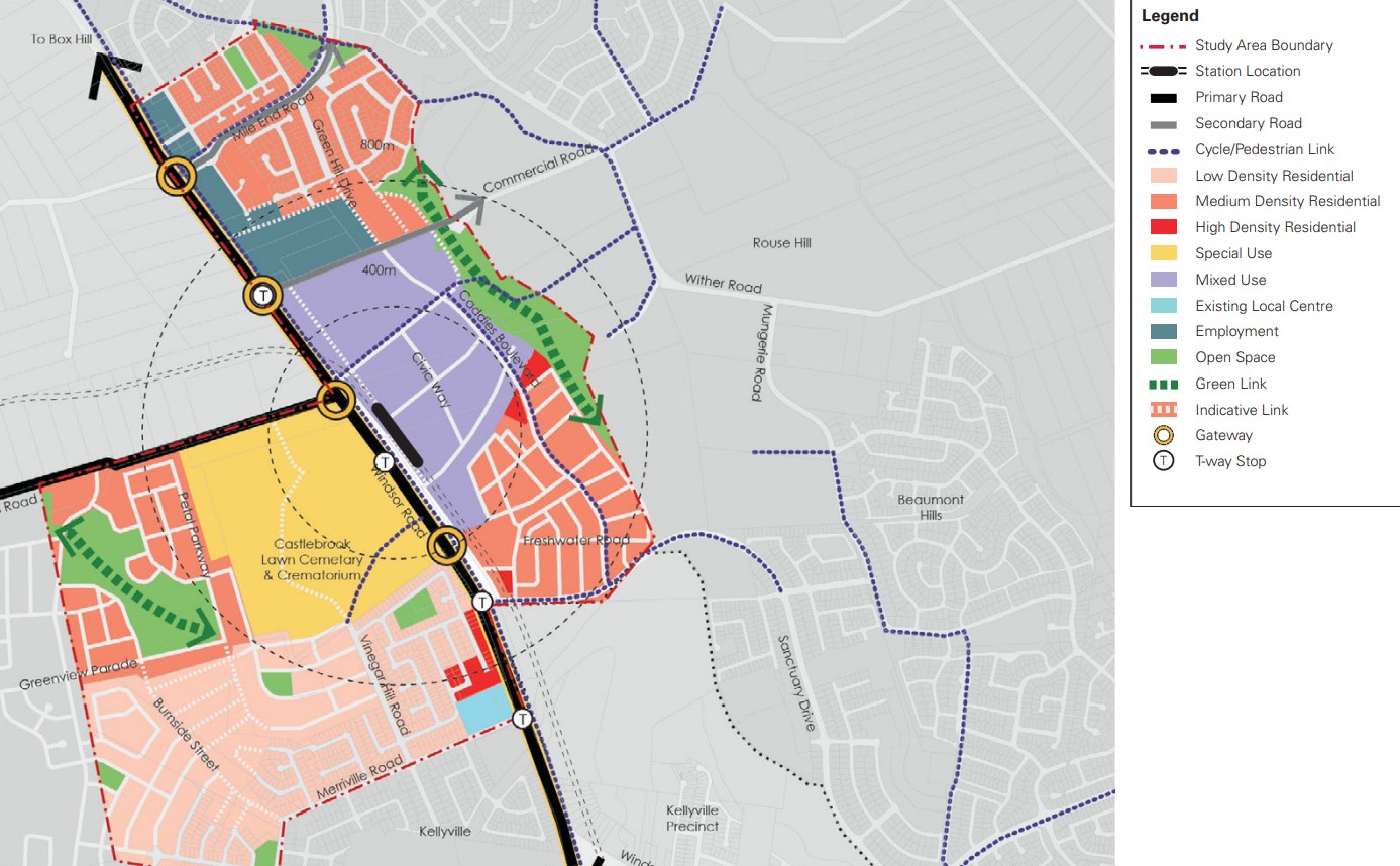 North West Growth Centre (Future Rouse Hill Station)