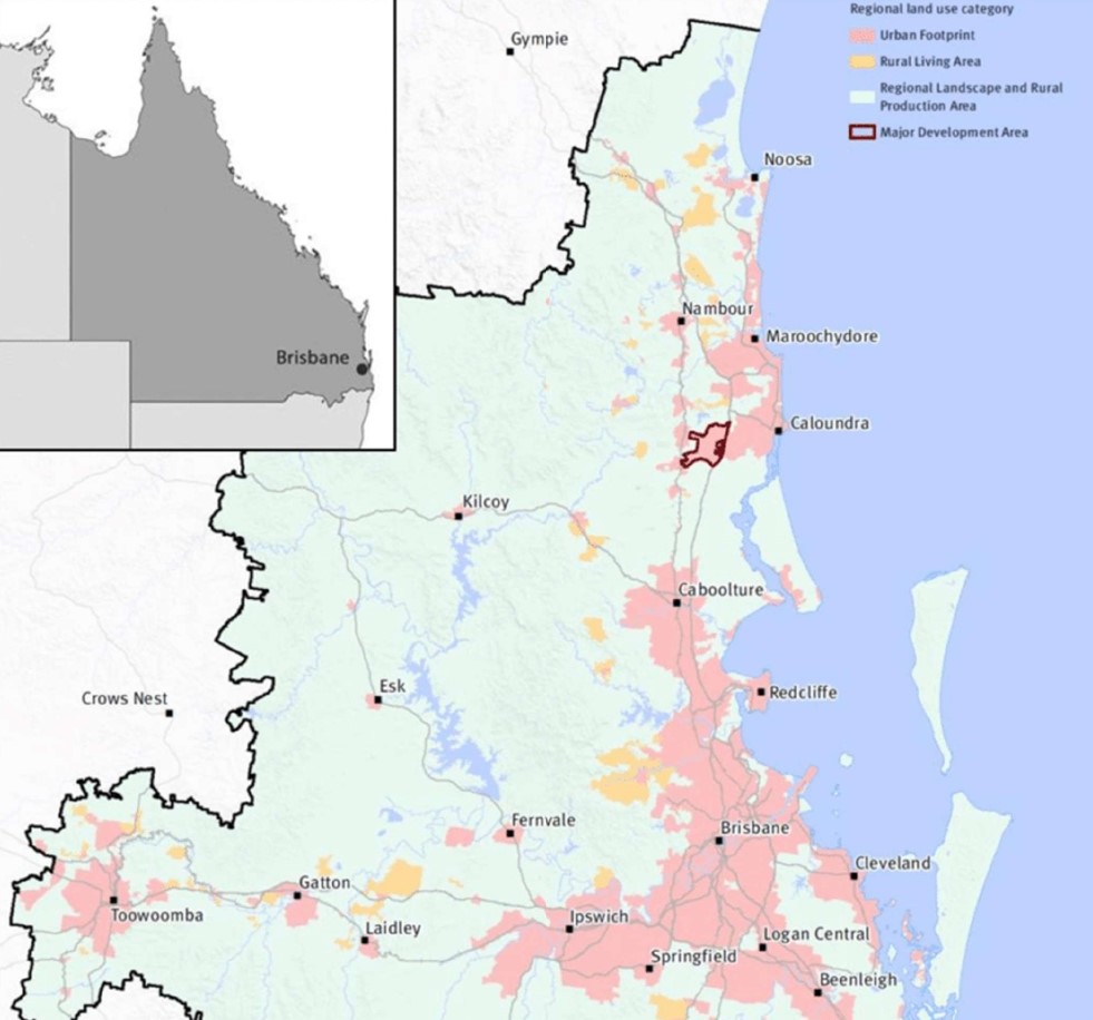 South Ripley within the Urban Footprint – ShapingSEQ Regional Plan