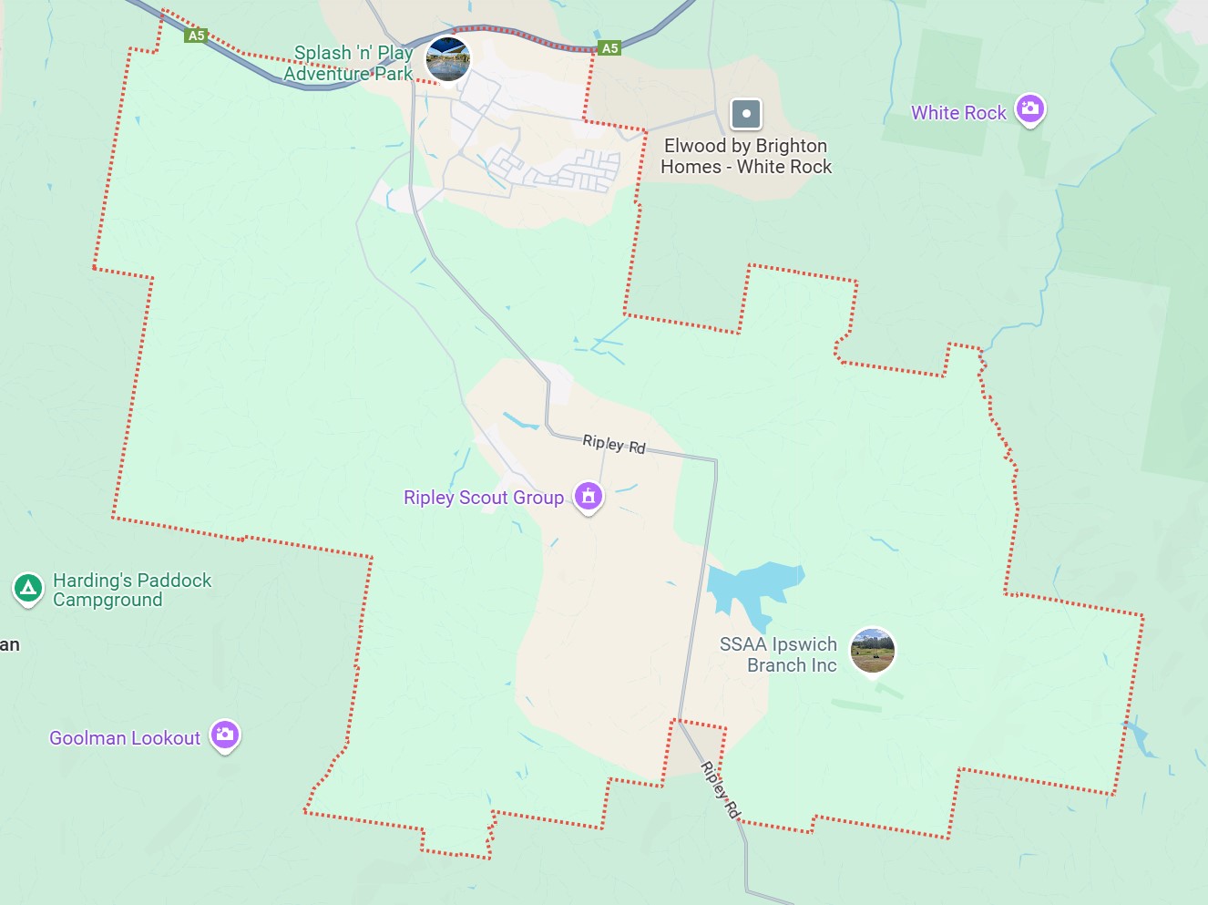 South Ripley, QLD – Local Government Areas