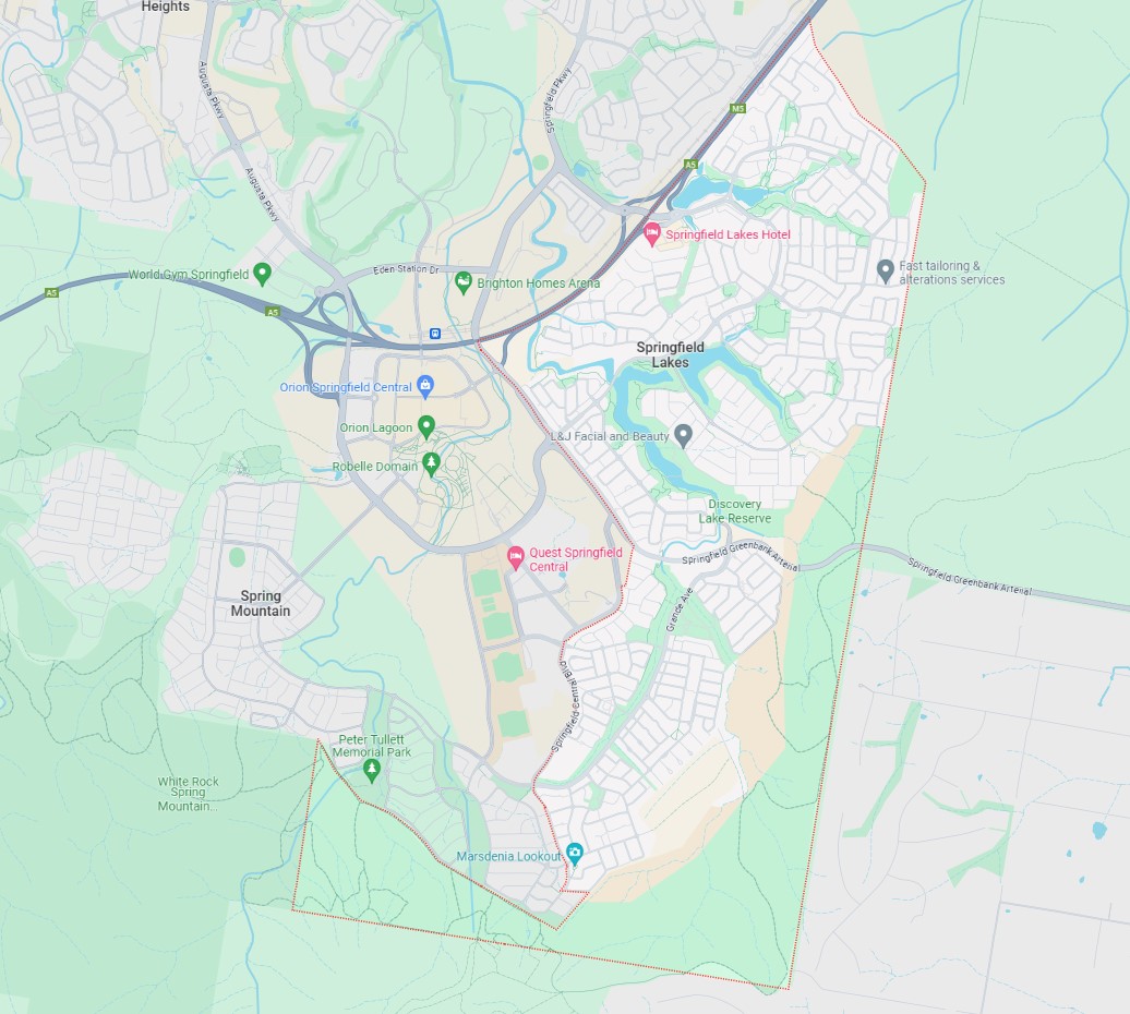 Springfield Lakes, QLD – Local Government Areas