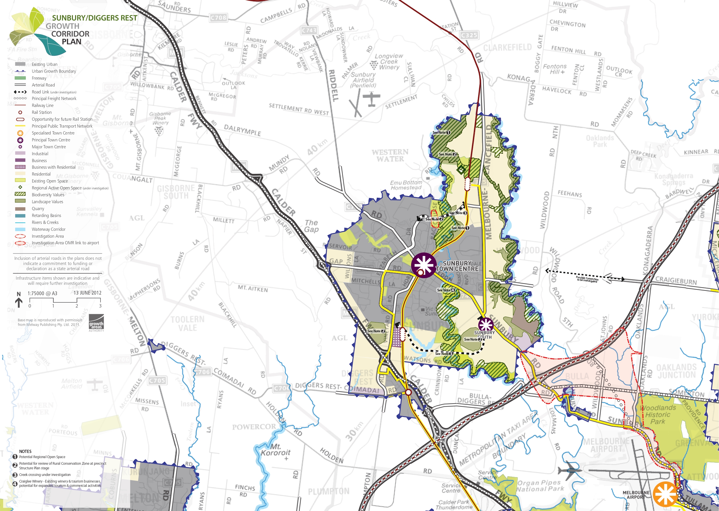 Sunbury - Growth Corridor Plan