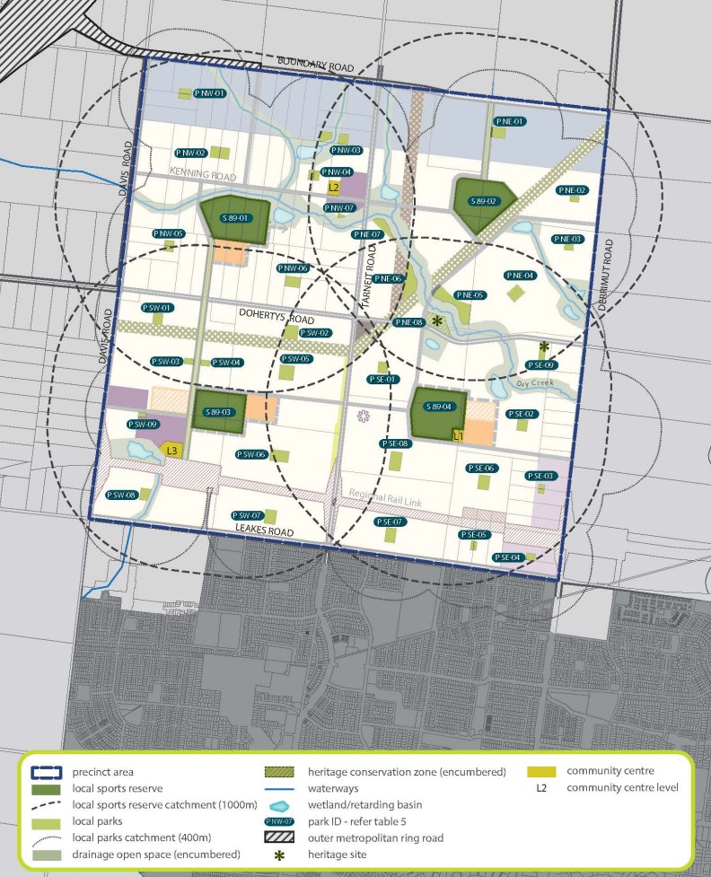 Tarneit North - Precinct Structure Plan - Open Space