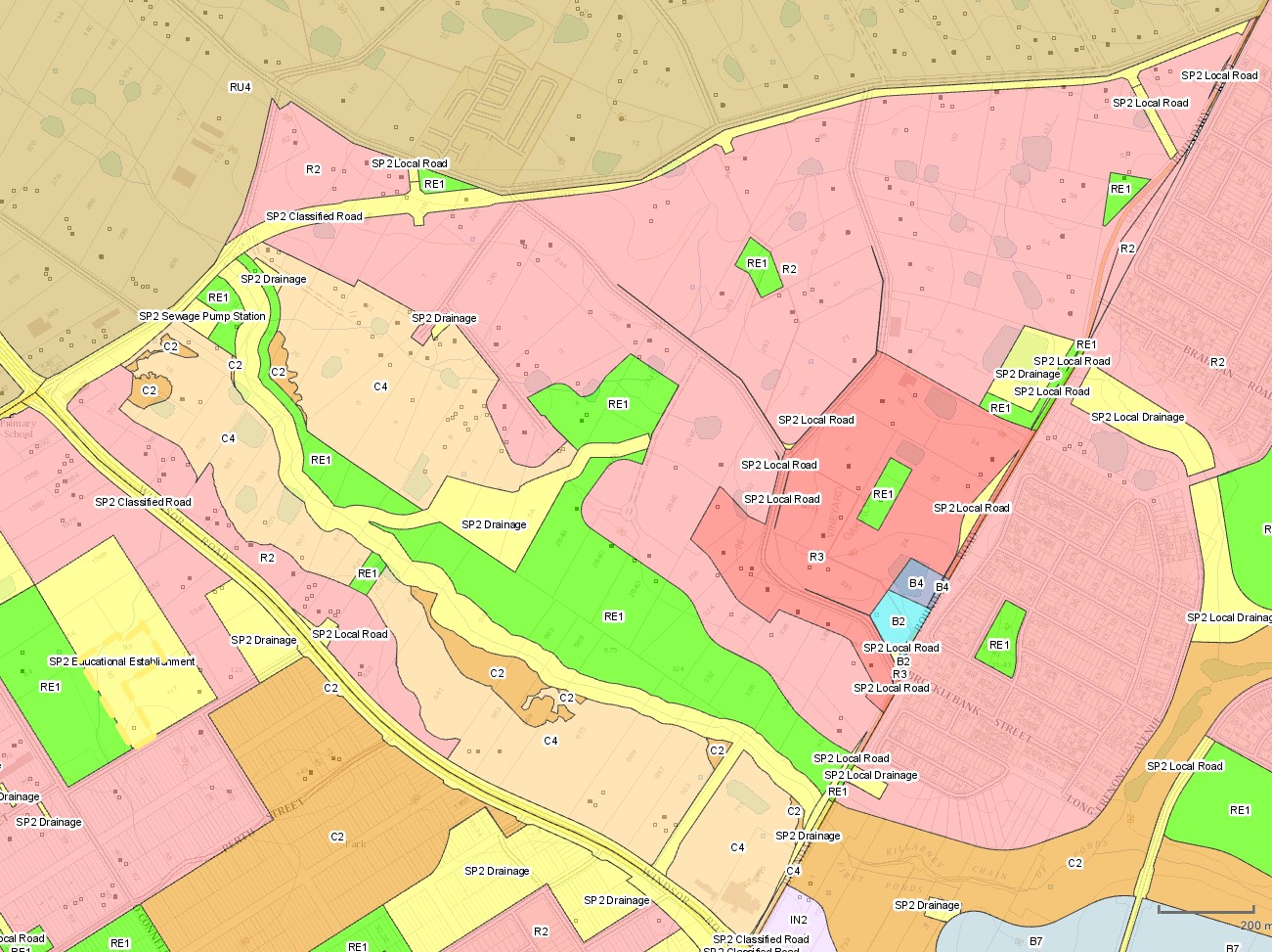 Vineyard - Current Stage 1 Zoning