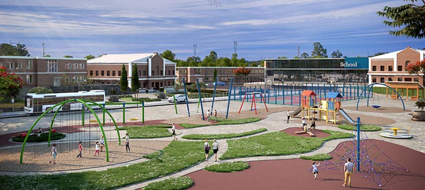 Vineyard Artists Impression school