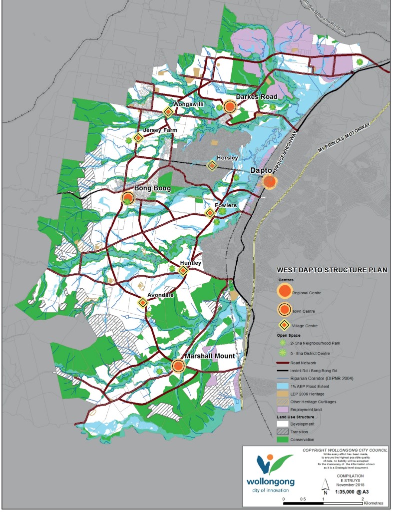 West Dapto Structure Plan