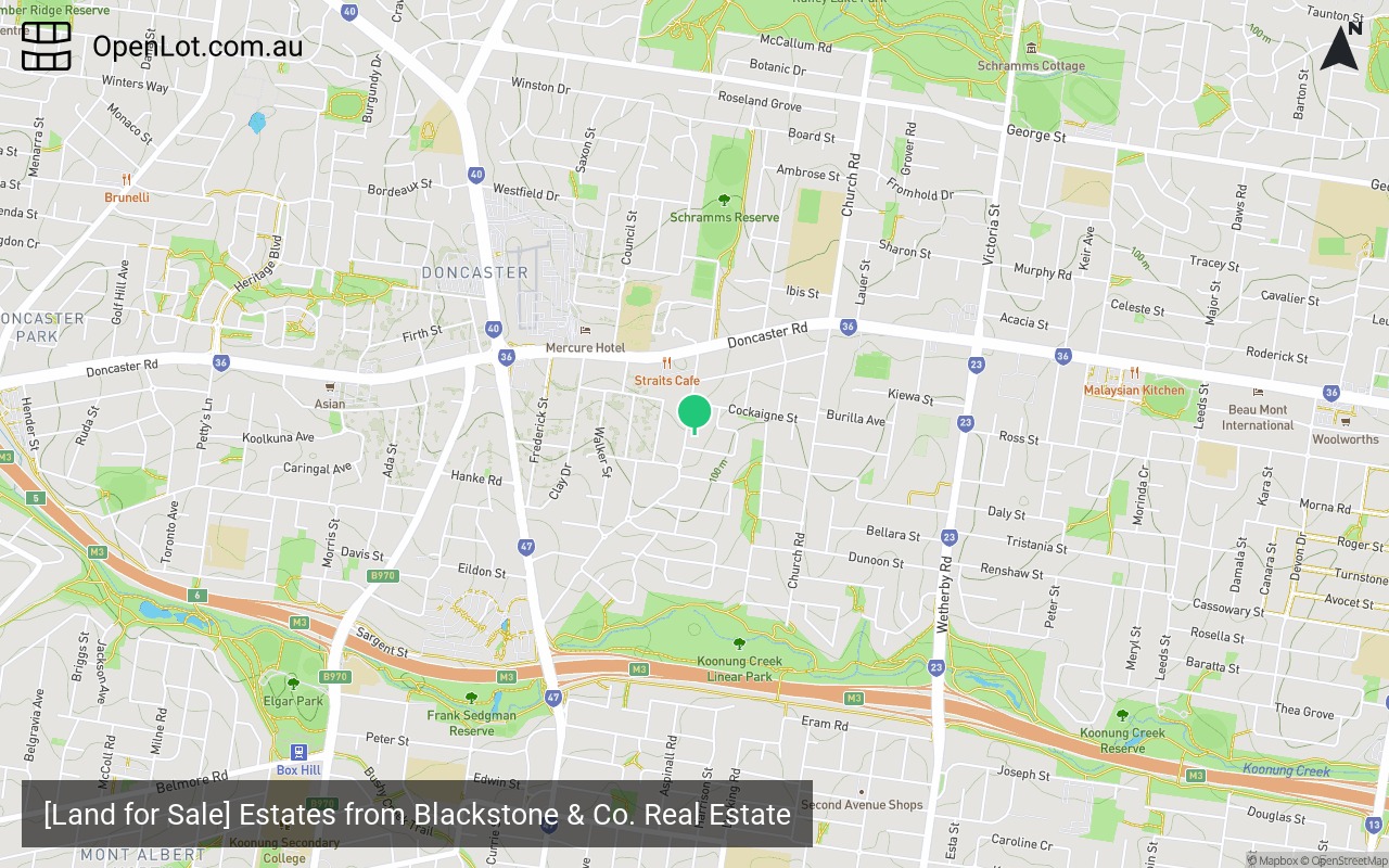 [Land for Sale] Estates from Blackstone & Co. Real Estate OpenLot