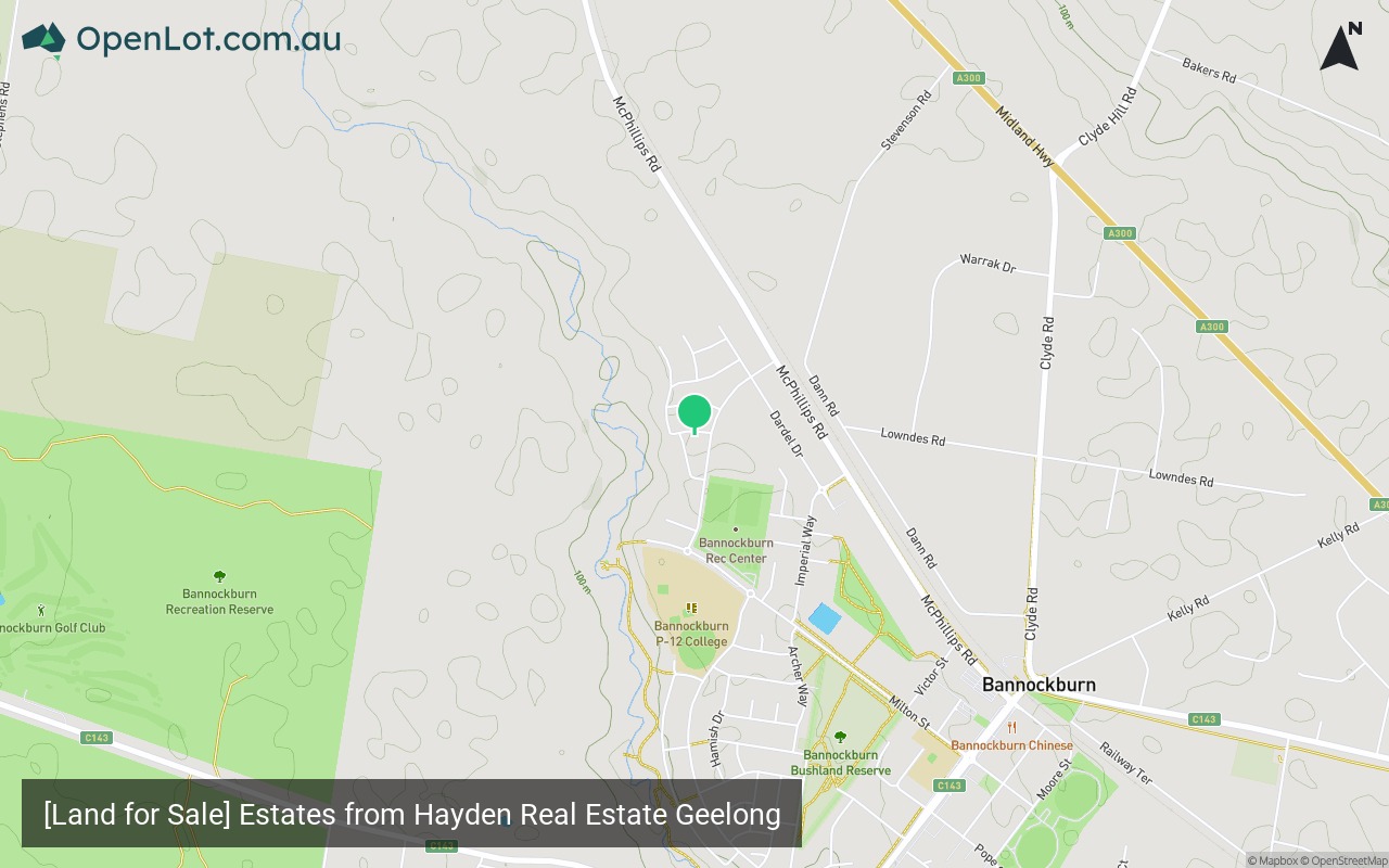 [Land for Sale] Estates from Hayden Real Estate Geelong OpenLot