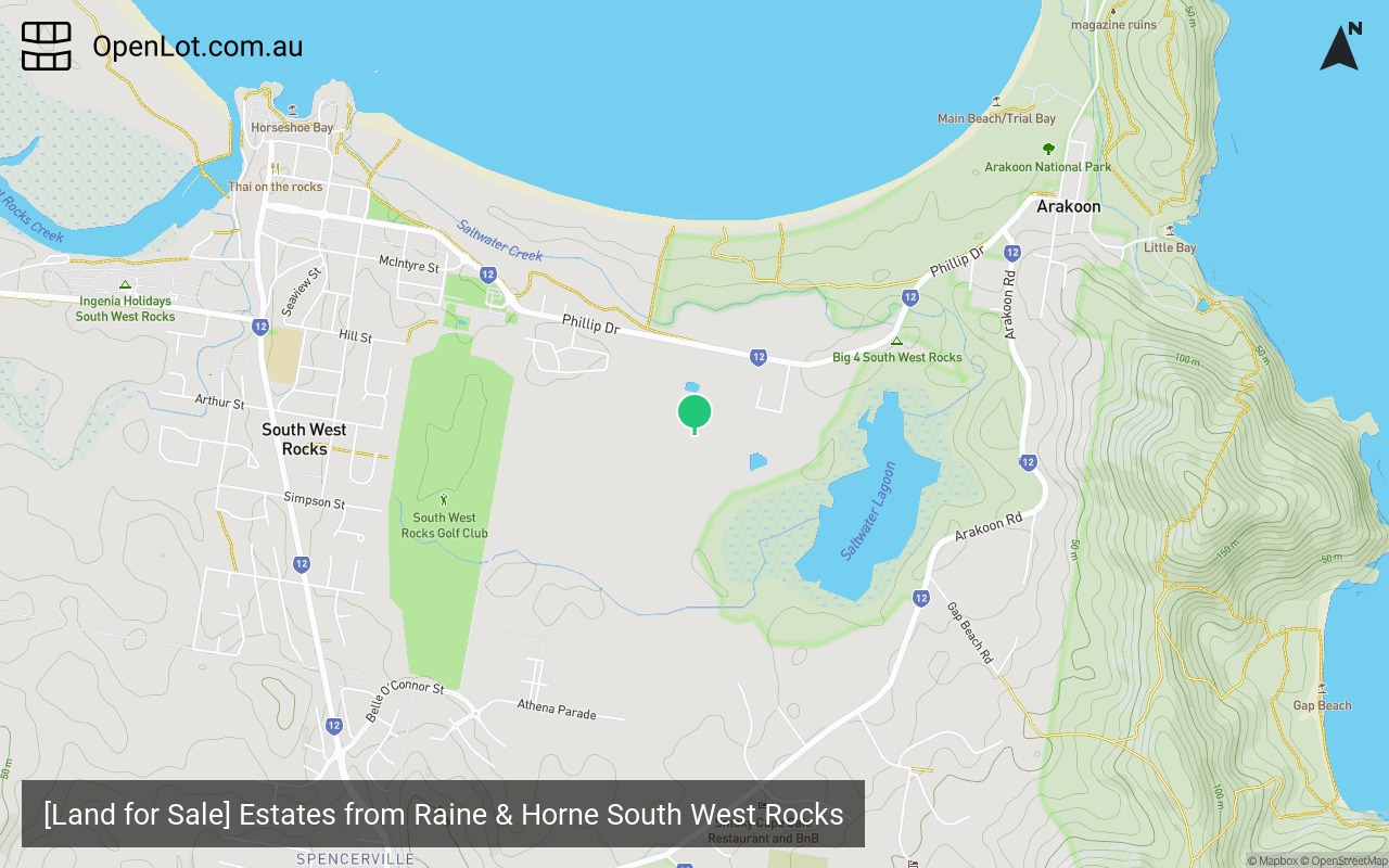 [Land for Sale] Estates from Raine & Horne South West Rocks OpenLot