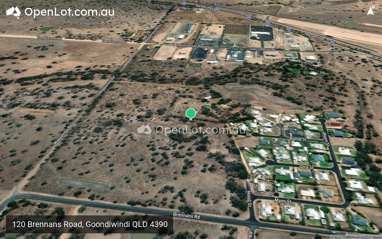 [Land for Sale] 120 Brennans Road, Goondiwindi OpenLot