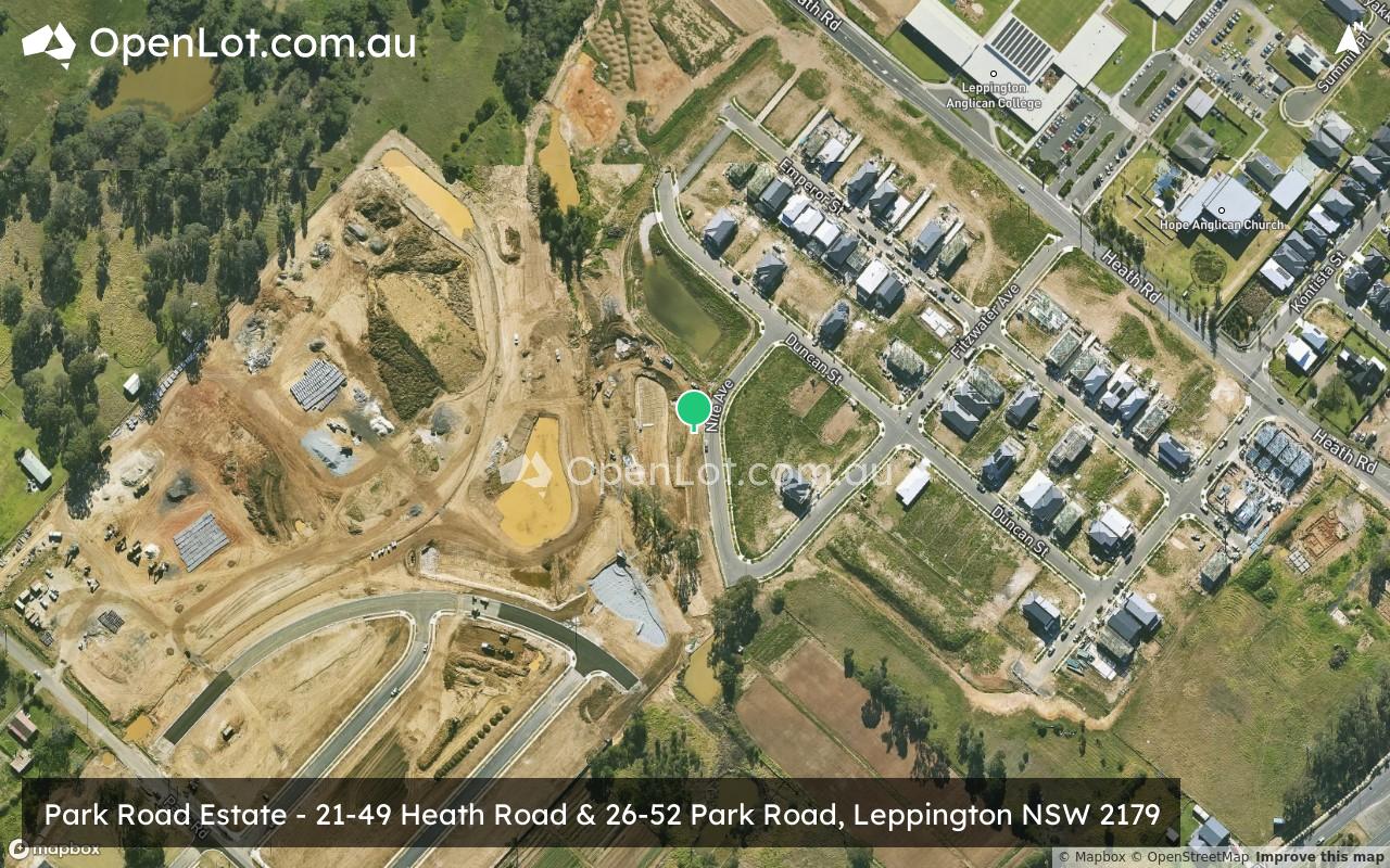 [Land for Sale] Park Road Estate, Leppington | OpenLot