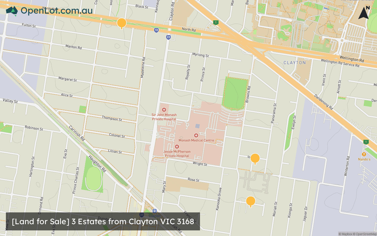 [Land for Sale] Land for Sale in Clayton VIC 3168 | OpenLot