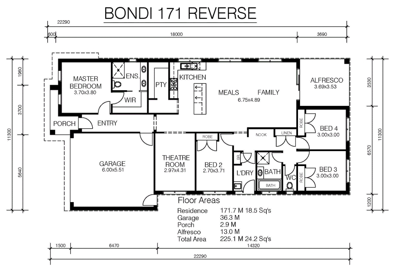 Bondi 171 Reverse Design