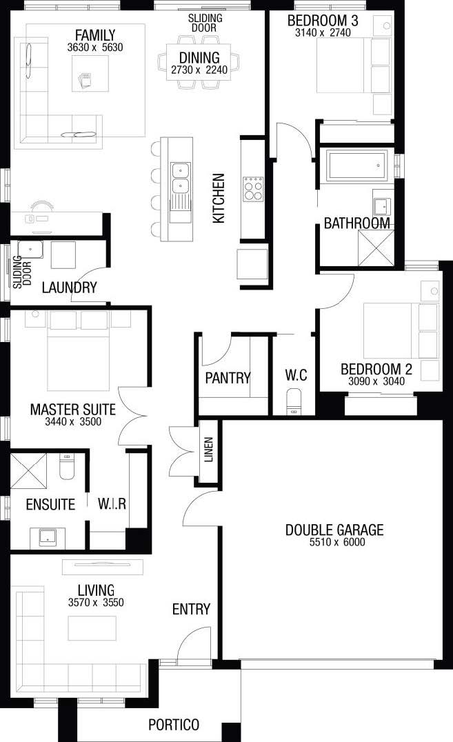 Arramont Estate - Wollert - Lot 1610 Floorplan