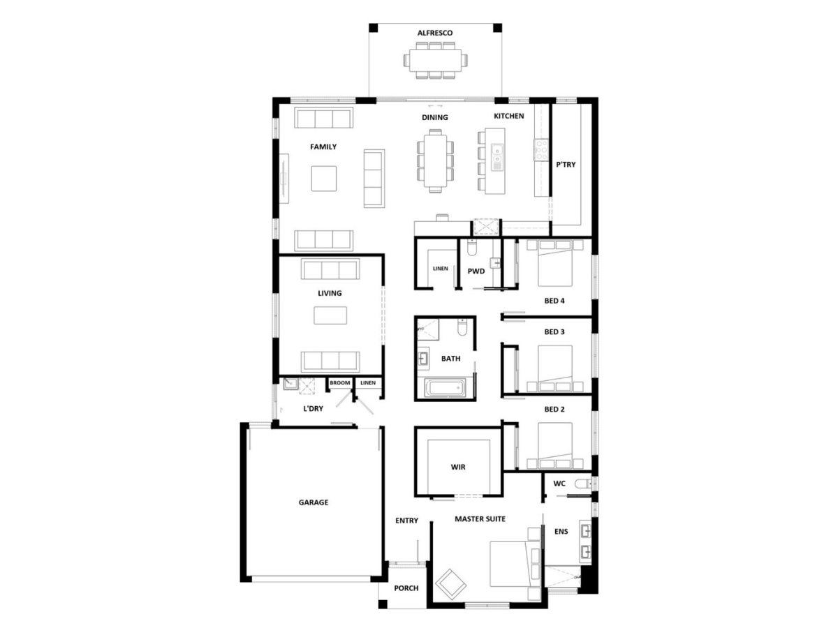 Broadstead Estate - Kilmore - Lot 234 Floorplan