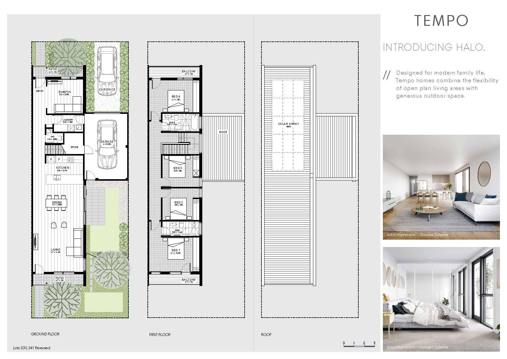 Luma Estate - Sunshine North - Lot 340 Floorplan
