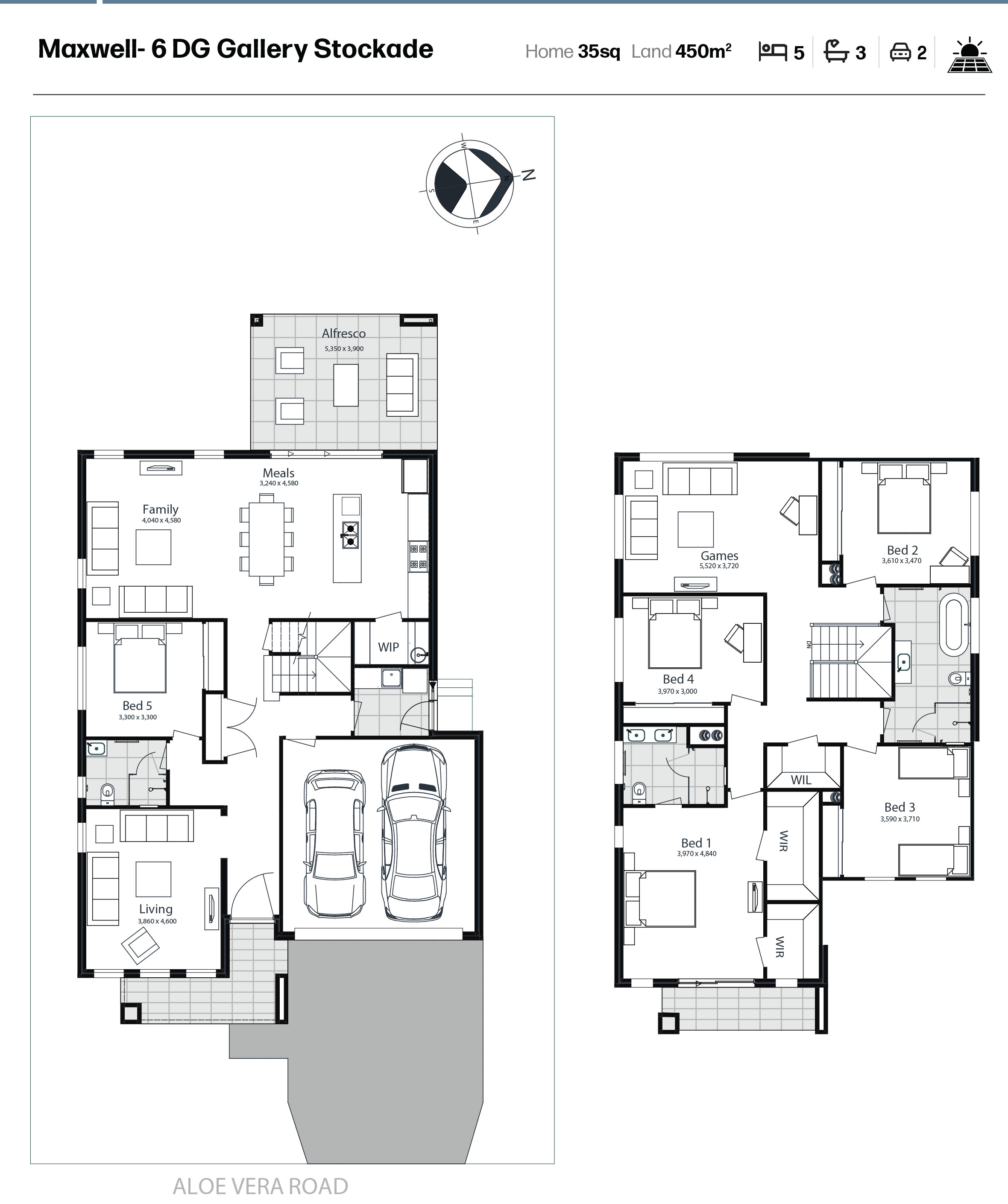 Madison Rise Estate - Woongarrah - Lot 339 Floorplan