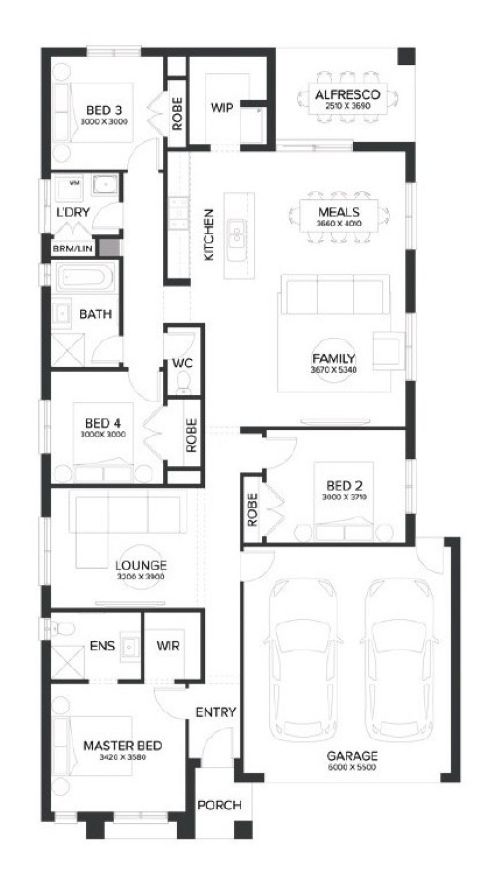 Merrifield - Mickleham - Lot 332 Floorplan