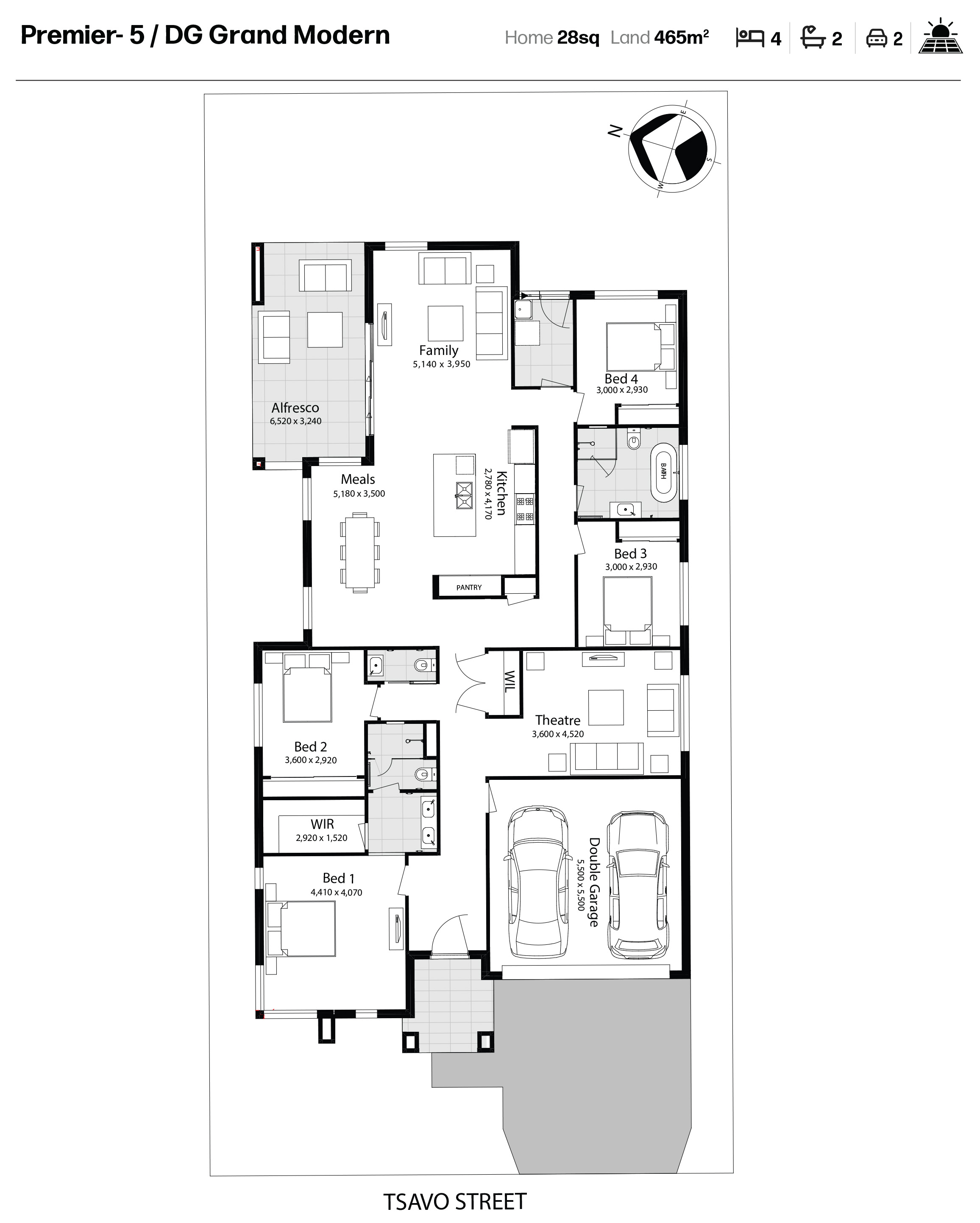 Nakuru Estate - Silverdale - Lot 650 Floorplan