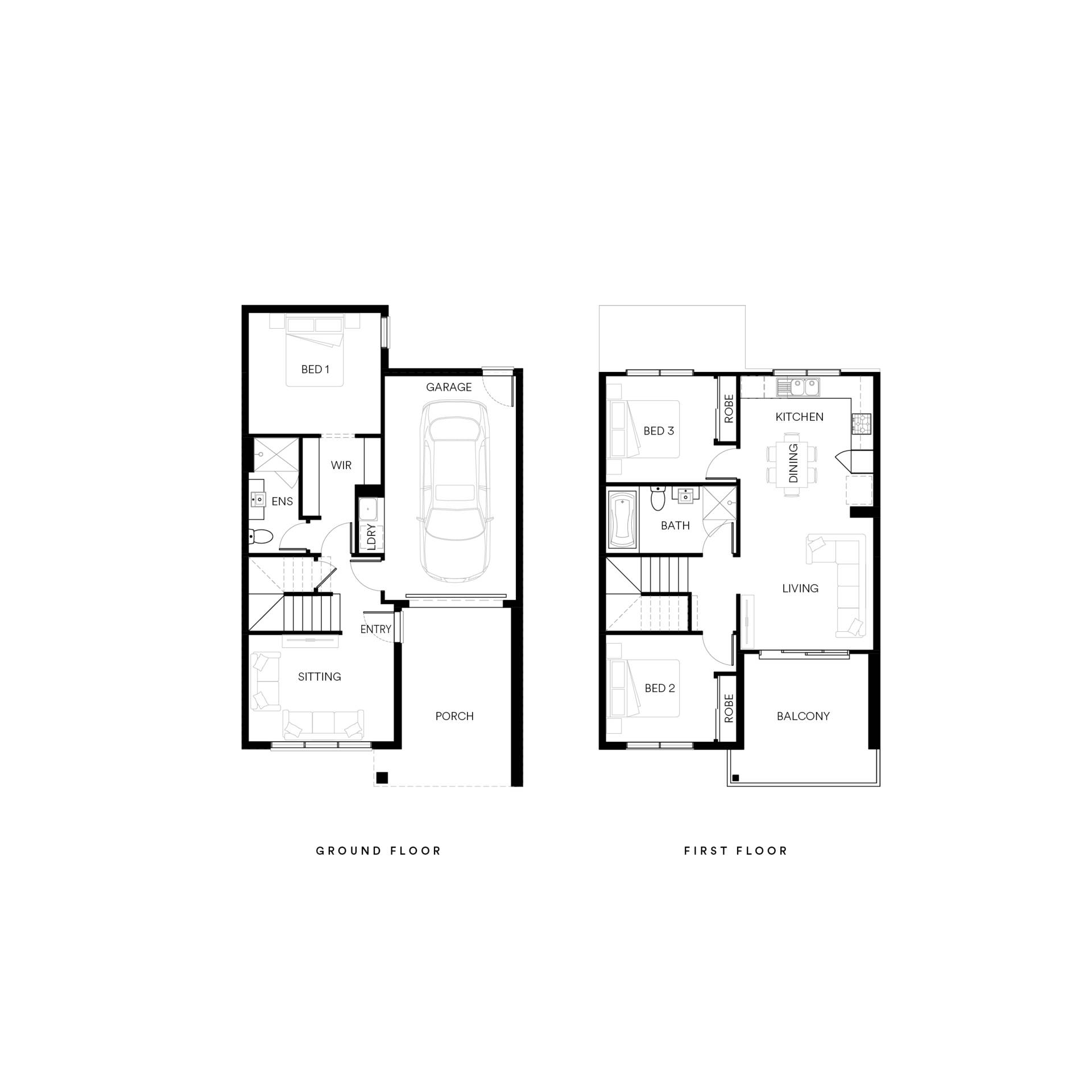 Olio Estate - Officer - Lot 212 Floorplan